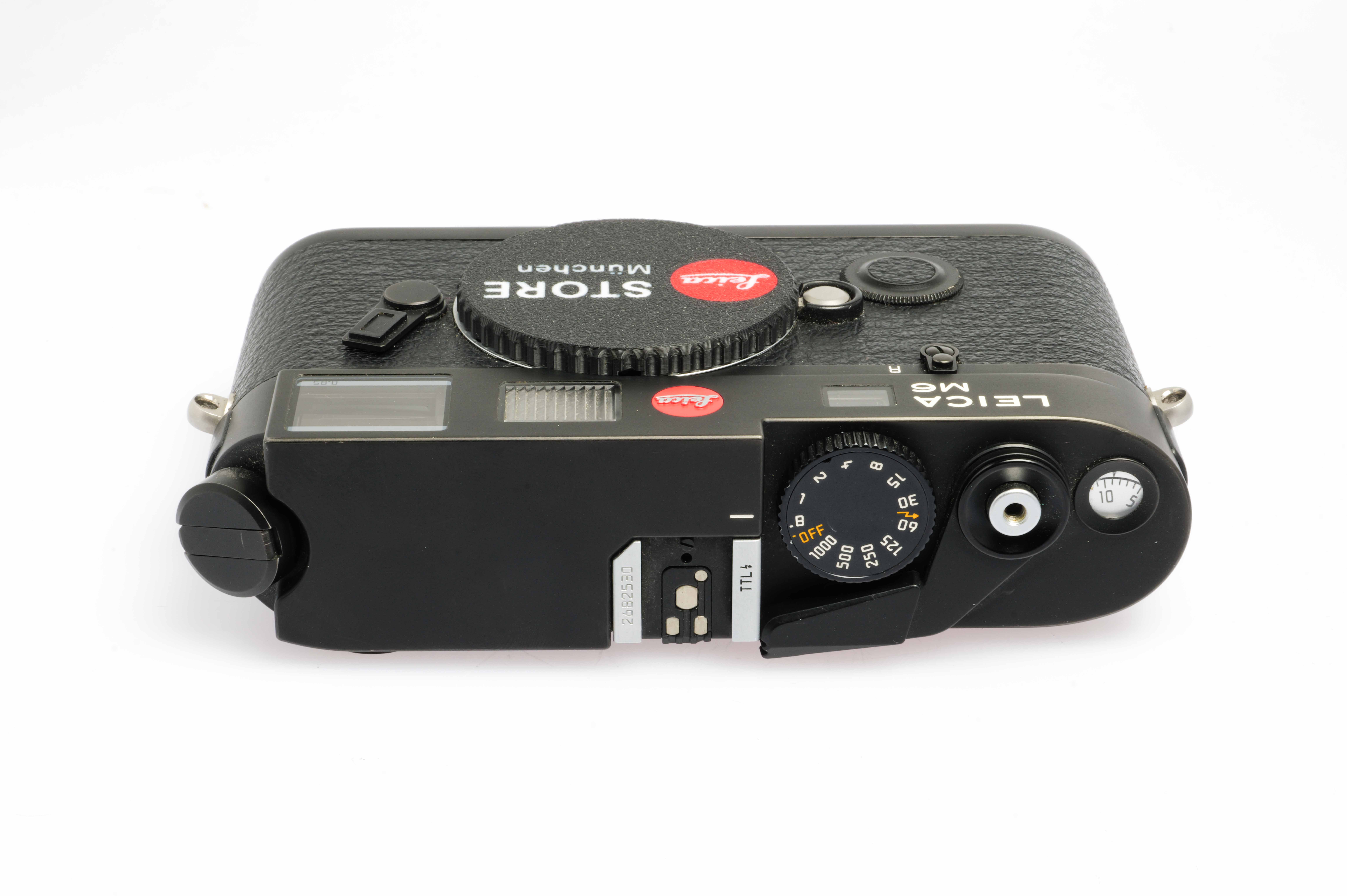 Leica M6 TTL, schwarz verchromt