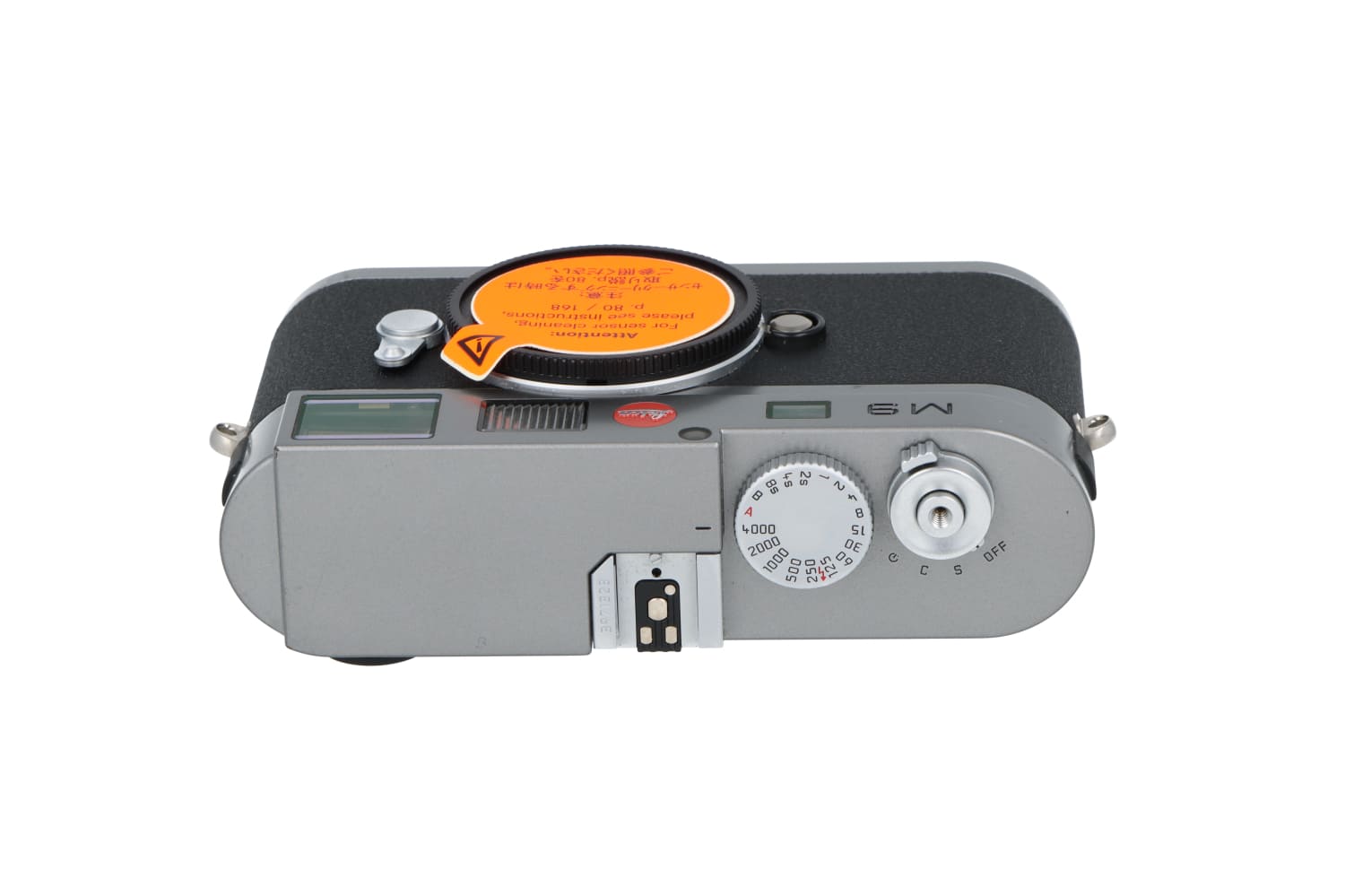 Kit Leica M9 Steel grey + Soporte para el pulgar (10705)