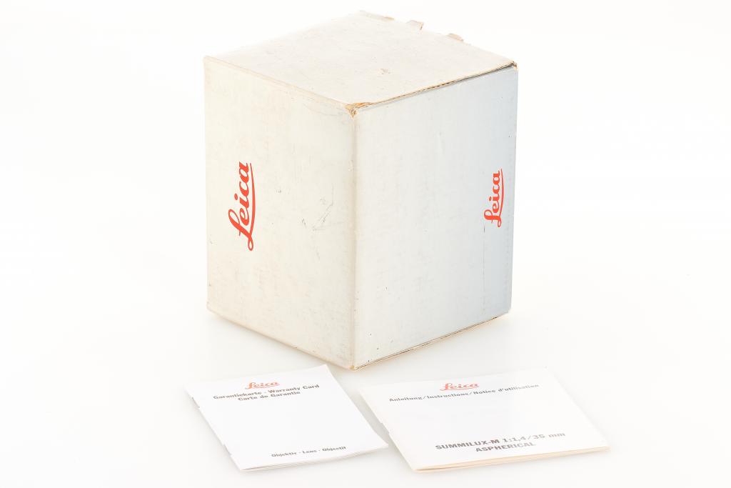 Leica Summilux-M 11874 1,4/35mm Asph. black - with full CLA Leica Summilux-M 11874 1,4/35mm Asph. black - with full CLA