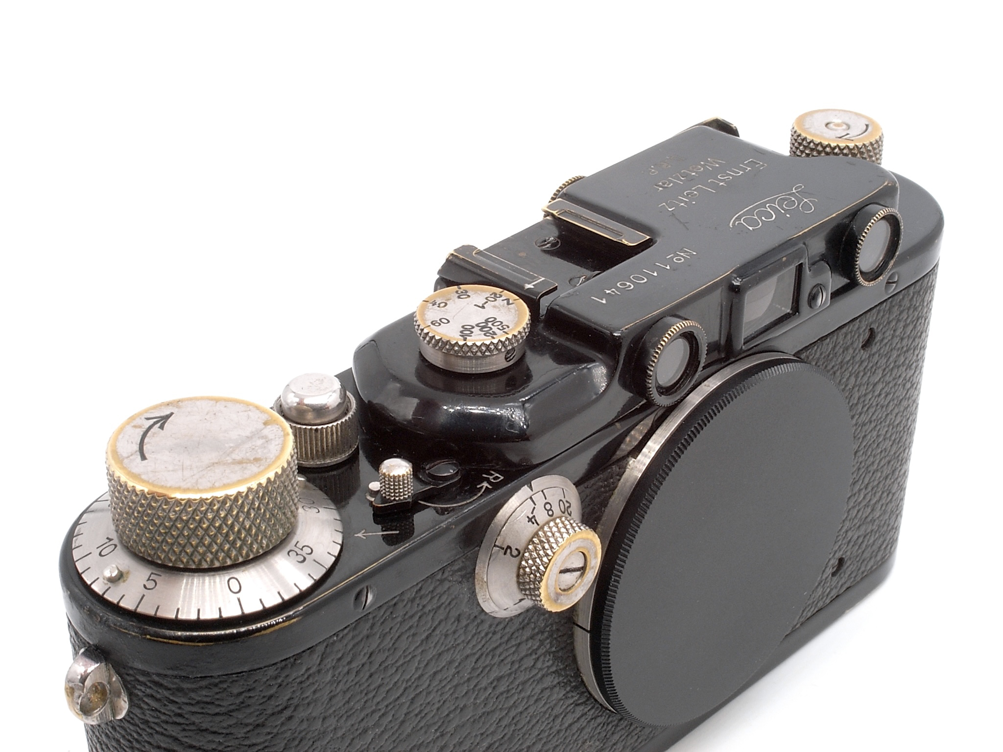 Leica III schwarz lack