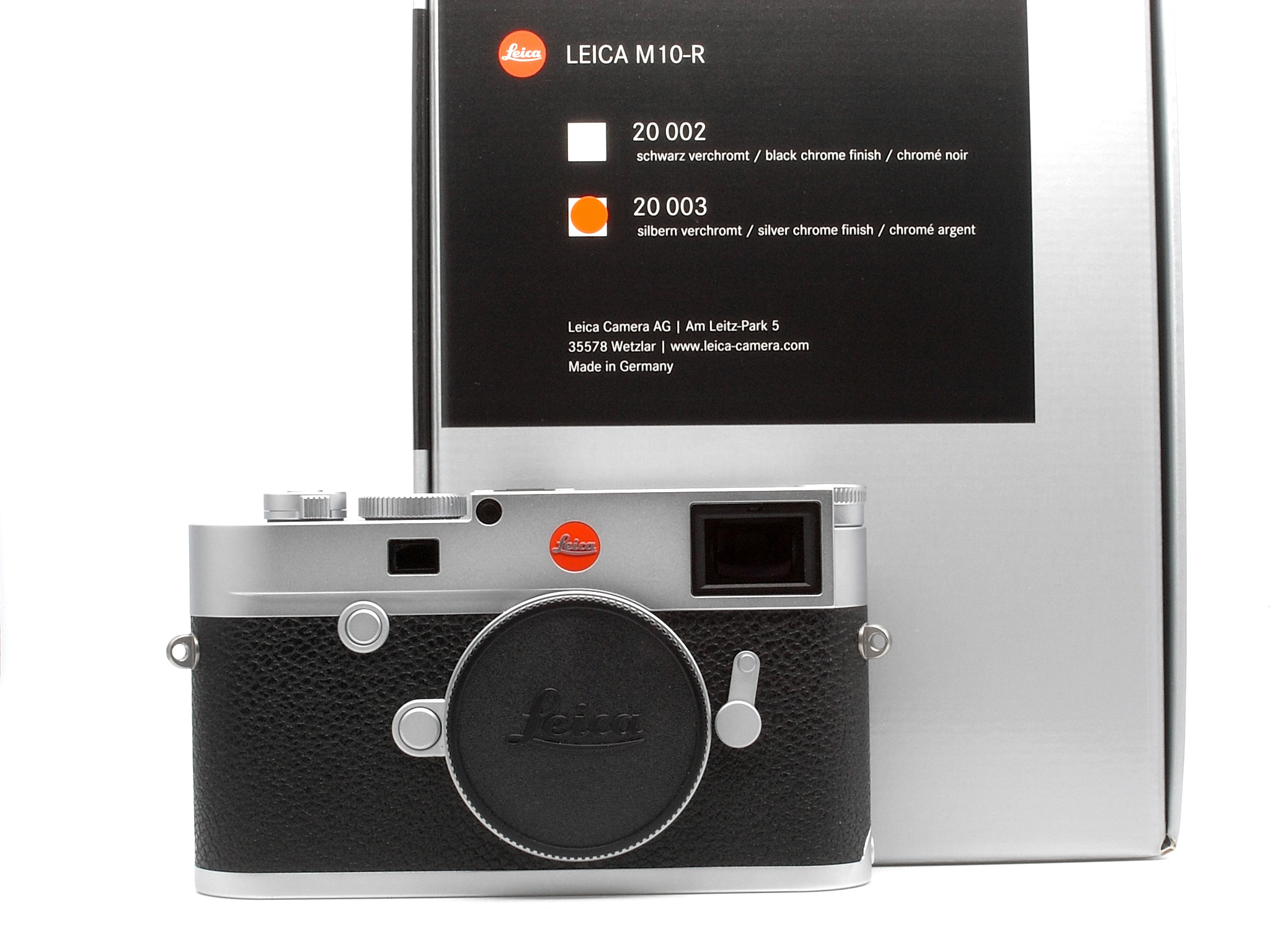 Leica M10-R silver chrome-plated