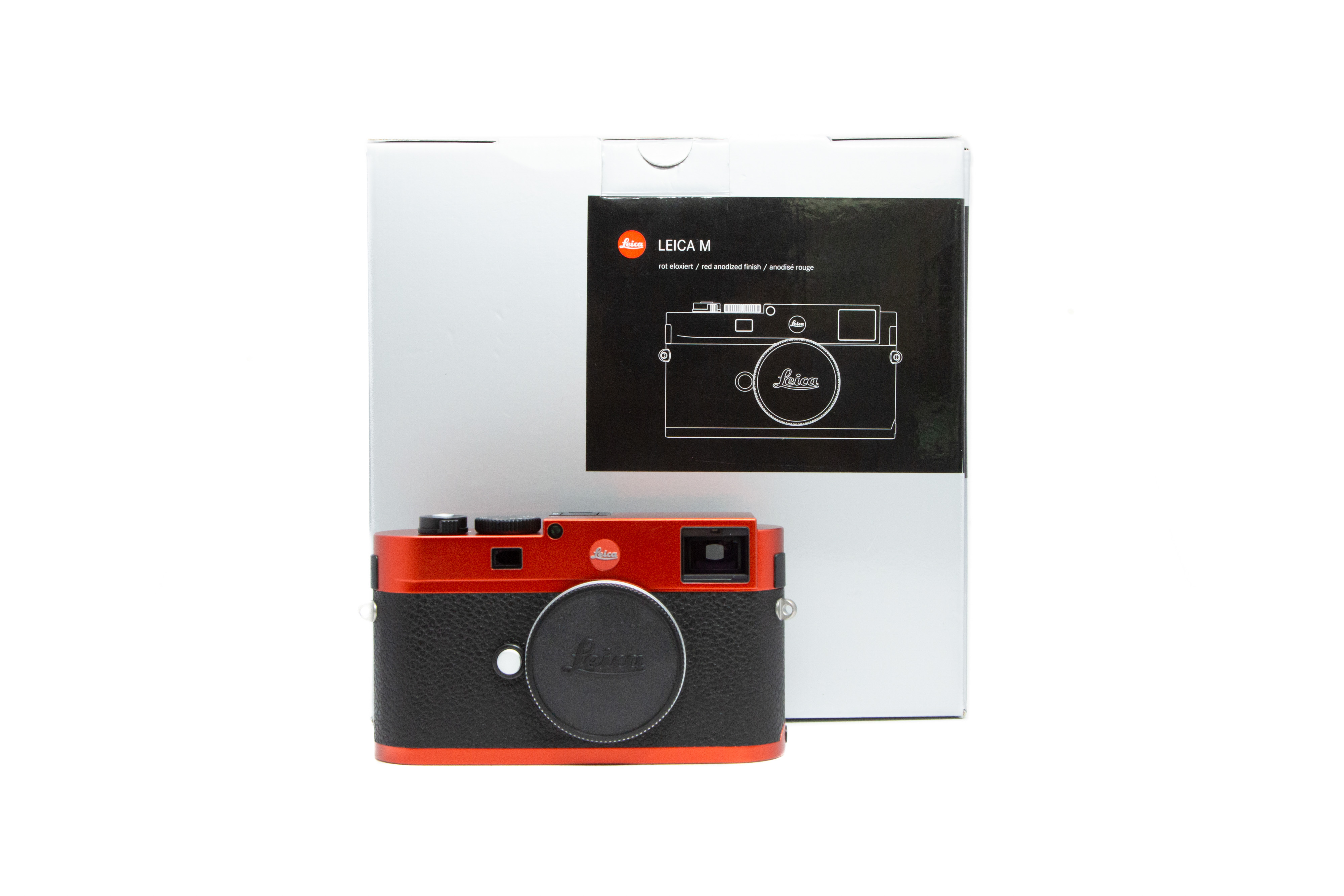 Leica M Typ 262, rot eloxiert Leica M Typ 262, rot eloxiert