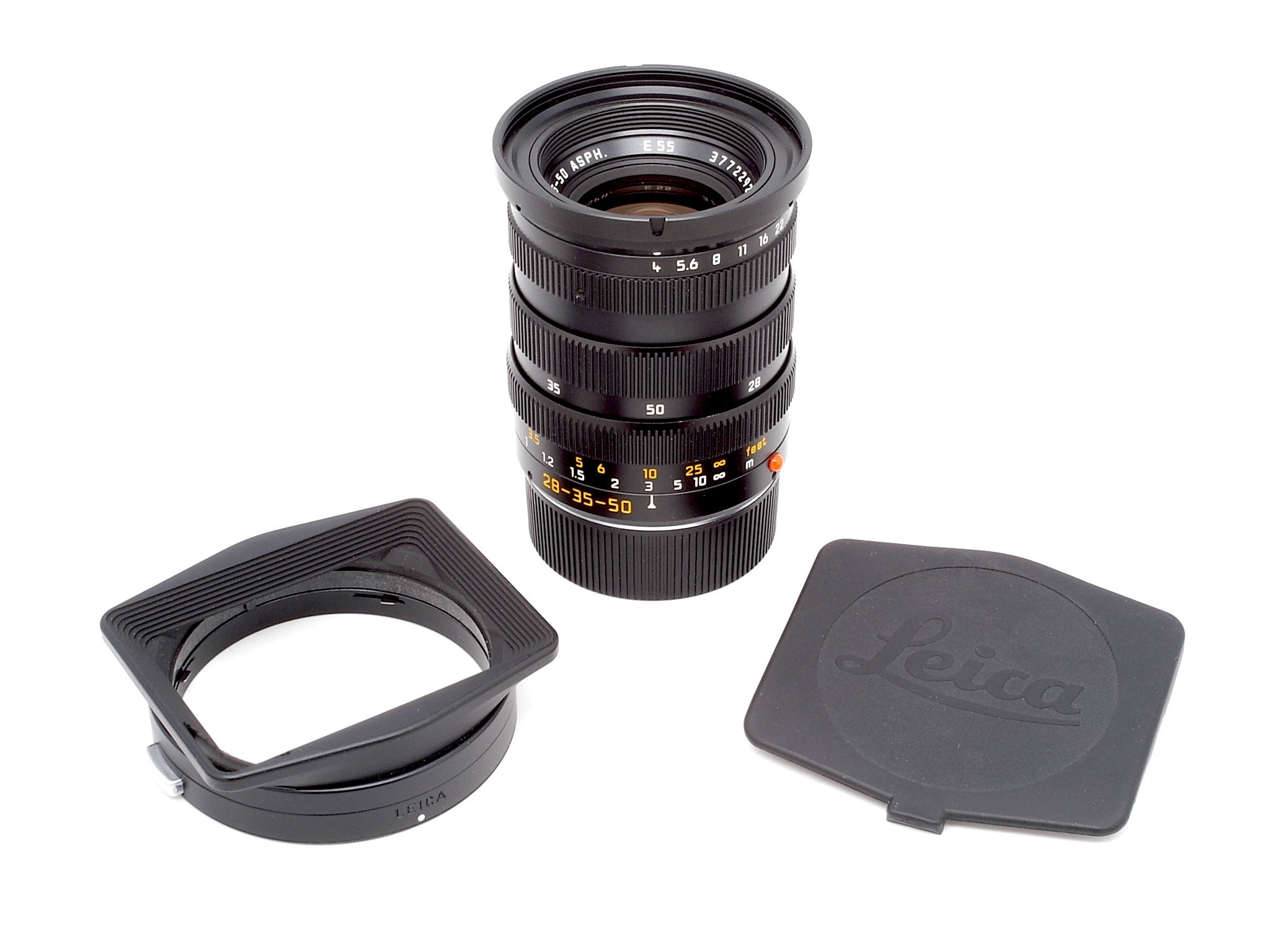 Leica Tri-Elmar-M 4.0/28-35-50mm ASPH. E55