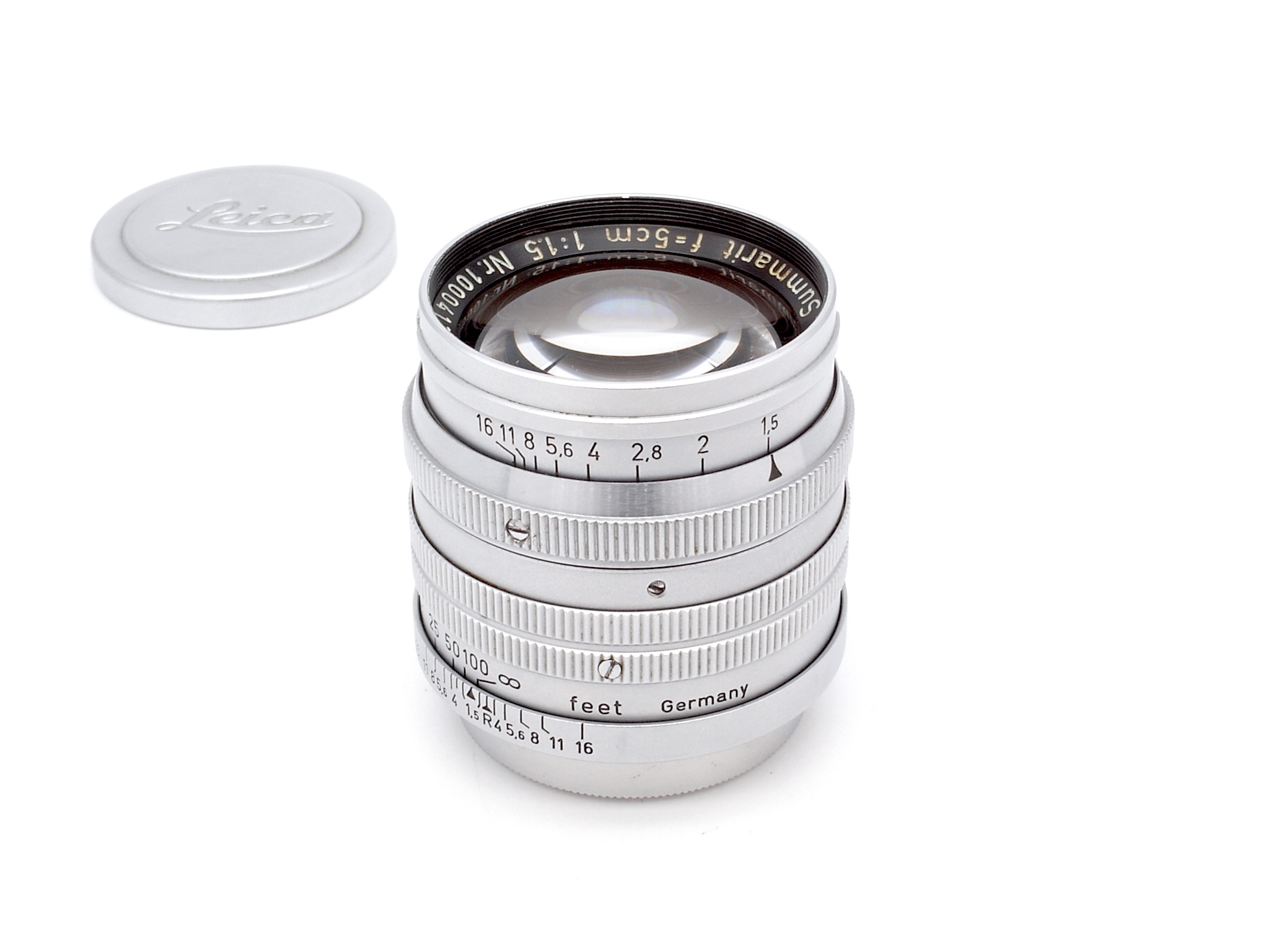 Leitz Summarit M39 1,5/50mm chrom