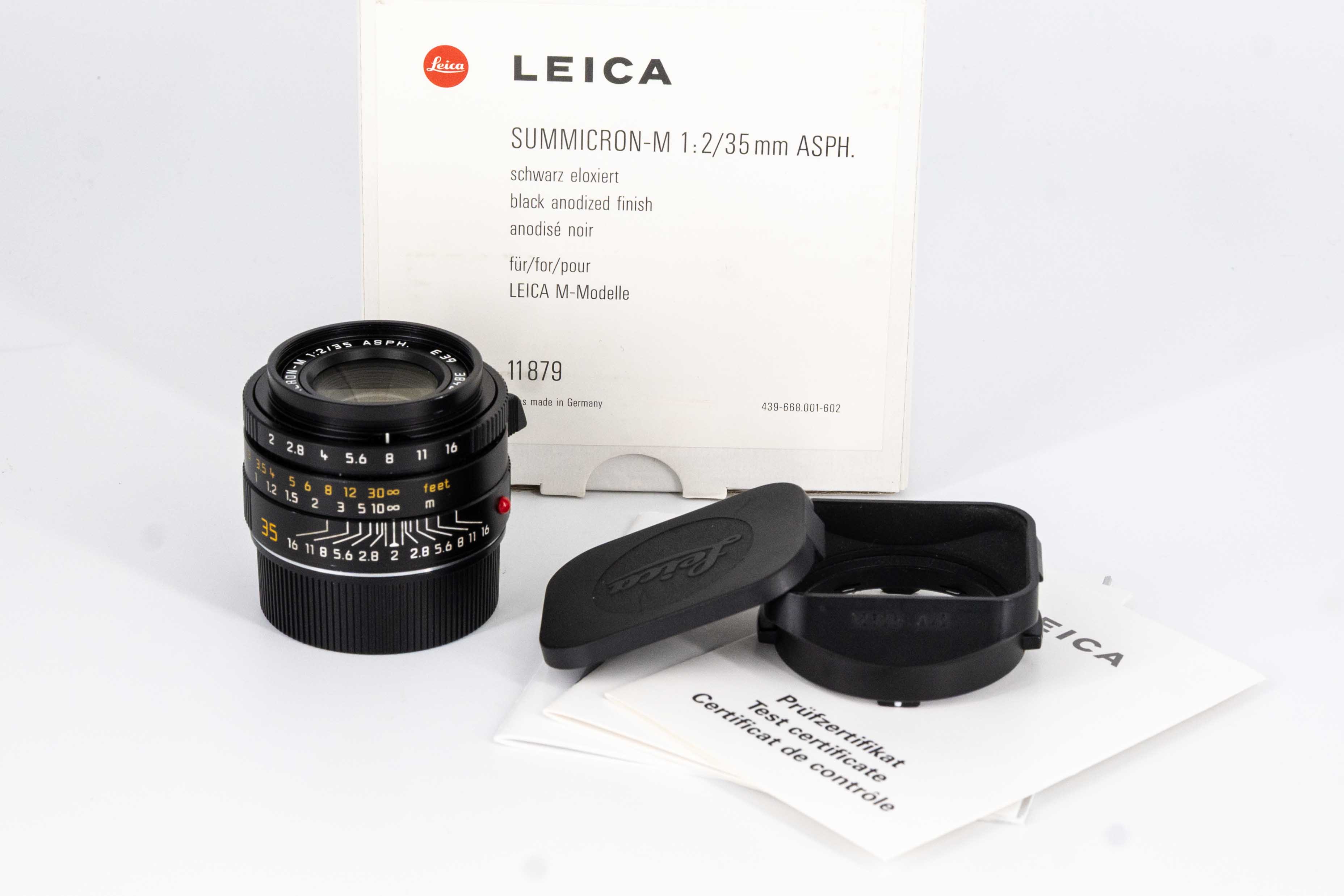 SUMMICRON-M 2/35 mm ASPH., black
