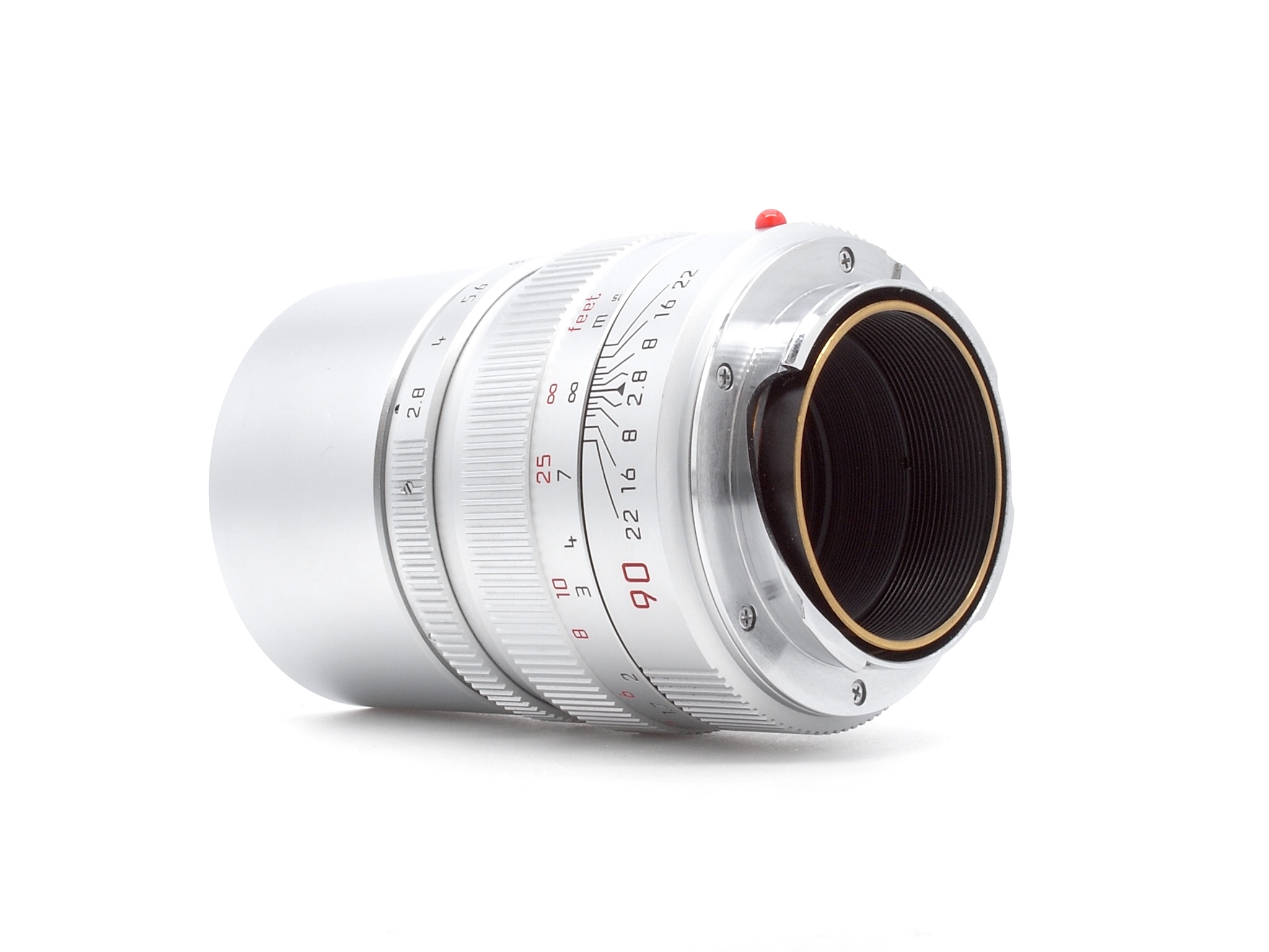 Leica Elmarit-M 2,8/90mm silbern verchromt