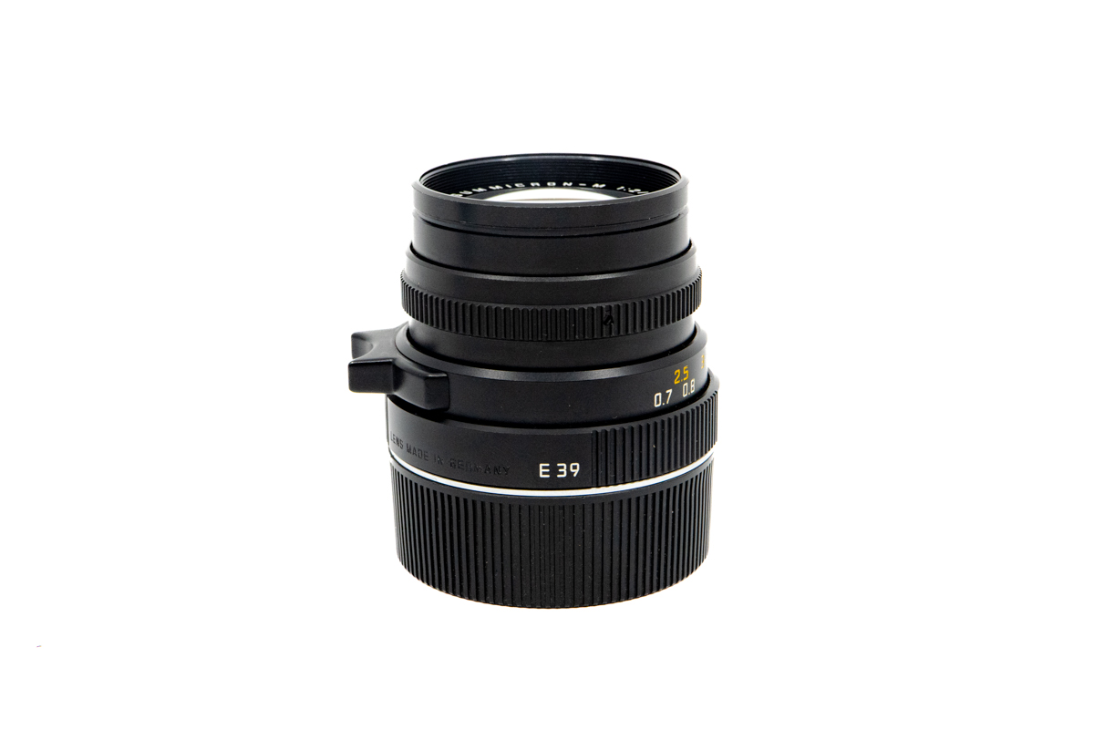 LEICA 2/50 SUMMICRON-M, black LEICA 2/50 SUMMICRON-M, black