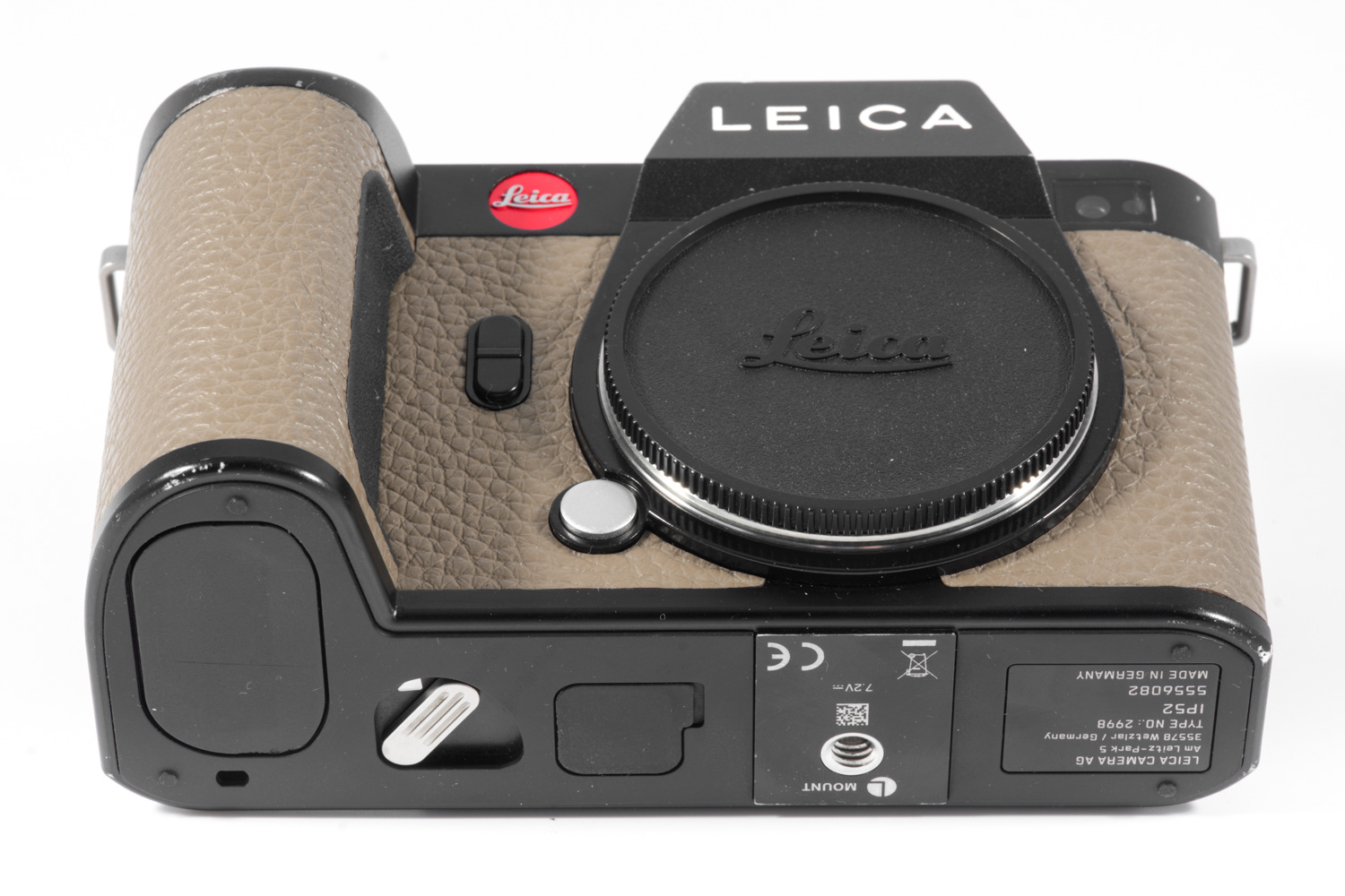 Leica SL2 black, blaues Leder (10854)