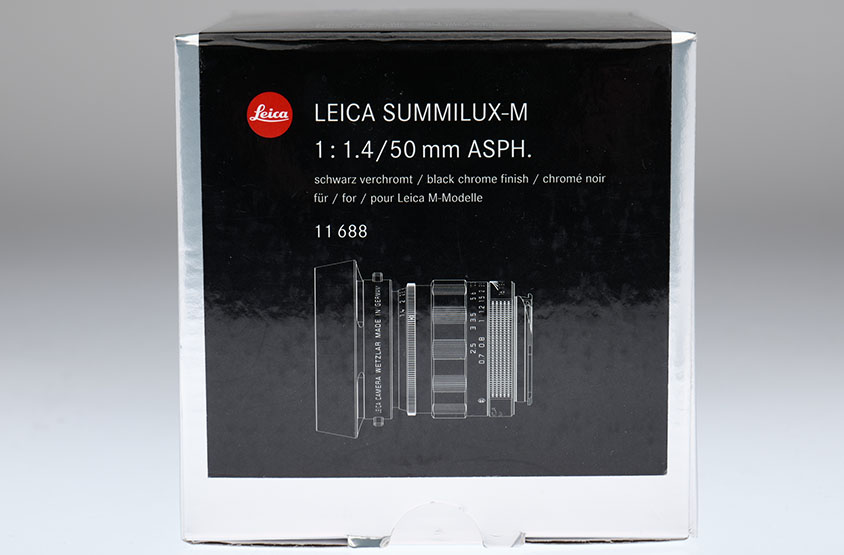 Leica SUMMILUX-M 1,4/50mm ASPH., sw chrom