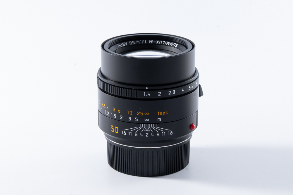 Leica SUMMILUX-M 1:1.4/50 ASPH., schwarz elox. (11728) Leica SUMMILUX-M 1:1.4/50 ASPH., schwarz elox. (11728)