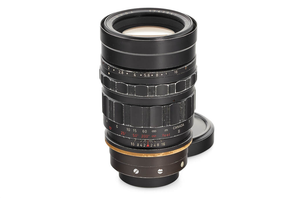 Leica Summicron SEOOF 2/90mm black paint