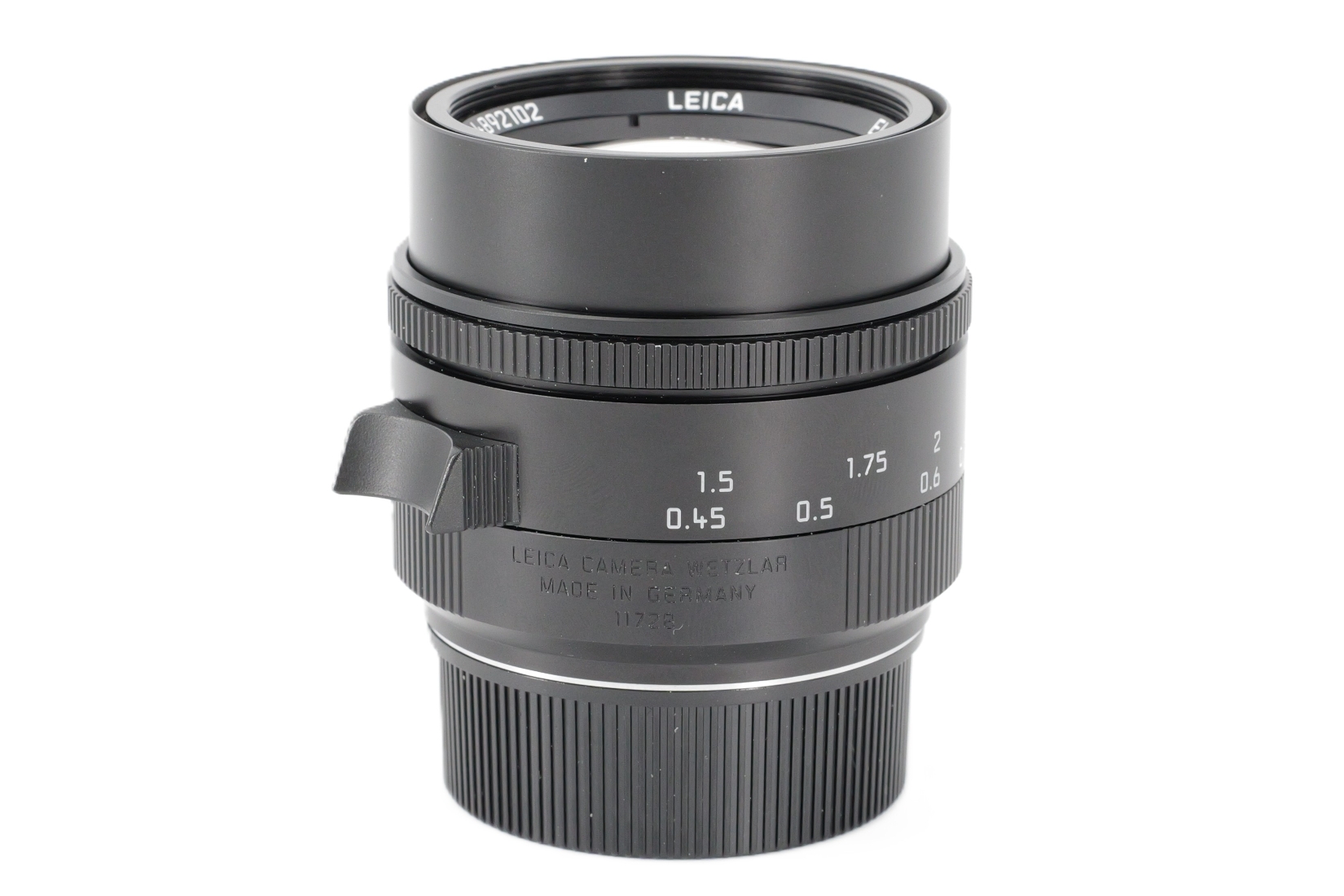 Summilux-M 1:1.4/50 ASPH., black anodised,11728