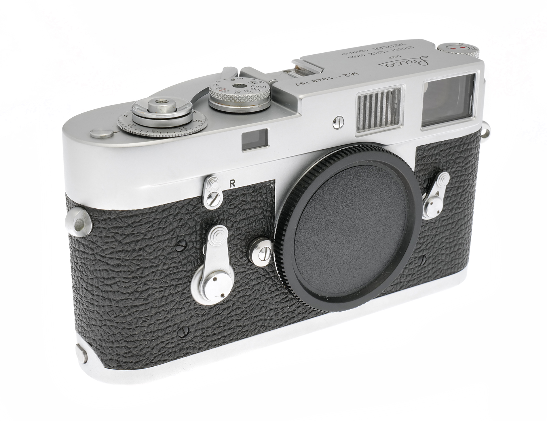 Leica M2 silbern verchromt