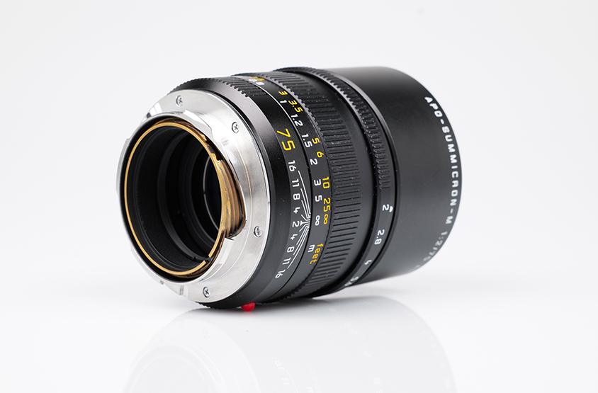 LEICA APO-SUMMICRON-M 2/75 ASPH., black