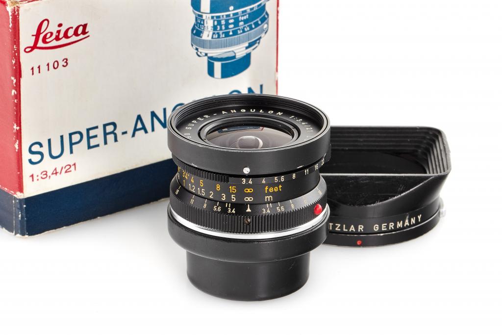 Leica Super-Angulon 11103 3,4/21mm black
