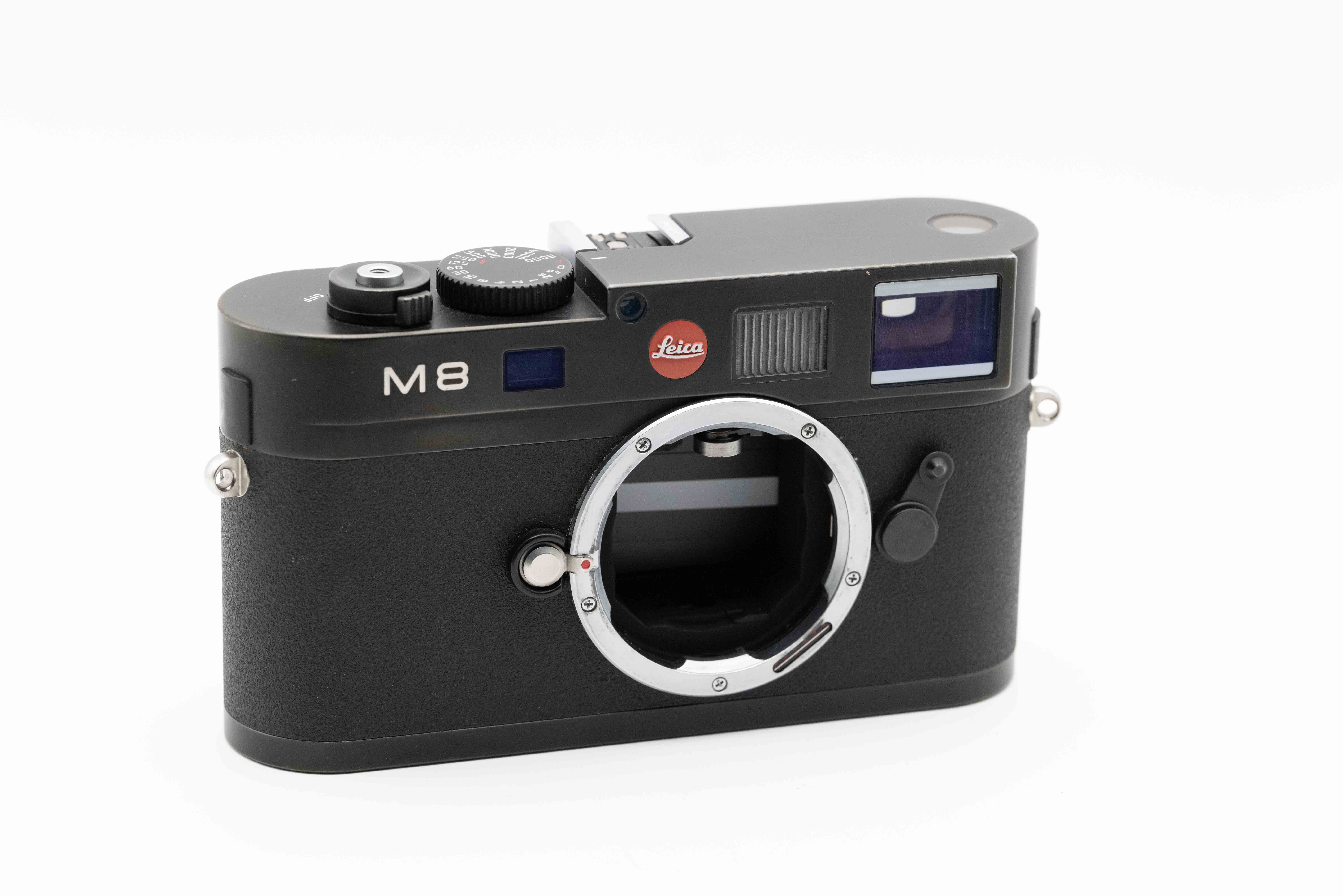 M 8, black chrome finish