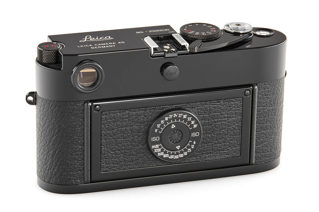 Leica M6 TTL 0.72 black paint Millennium 10442
