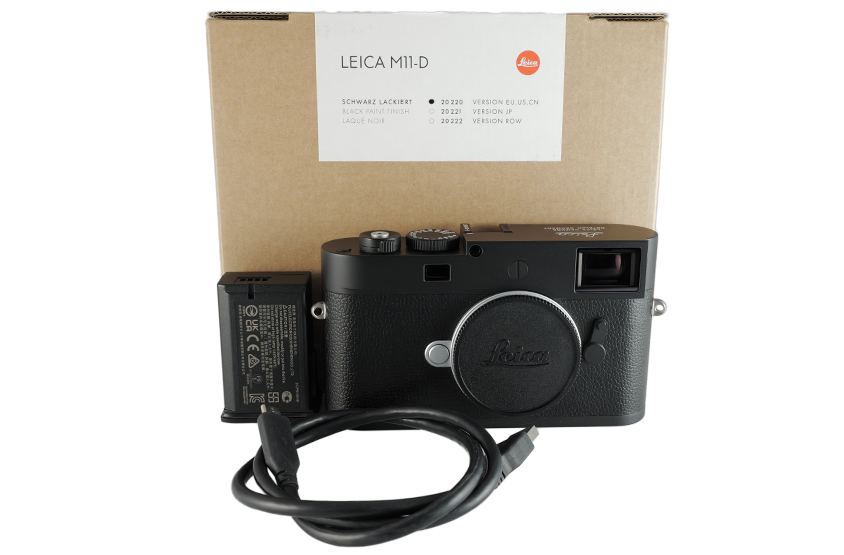 Leica M11-D, schwarz lackiert (EU/US/CN) 20220