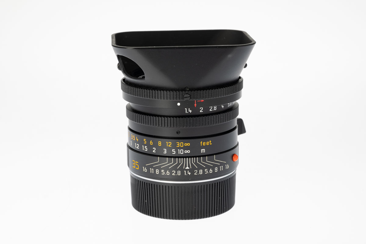 Leica SUMMILUX-M 1:1,4/35mm ASPH., schw. elox Leica SUMMILUX-M 1:1,4/35mm ASPH., schw. elox