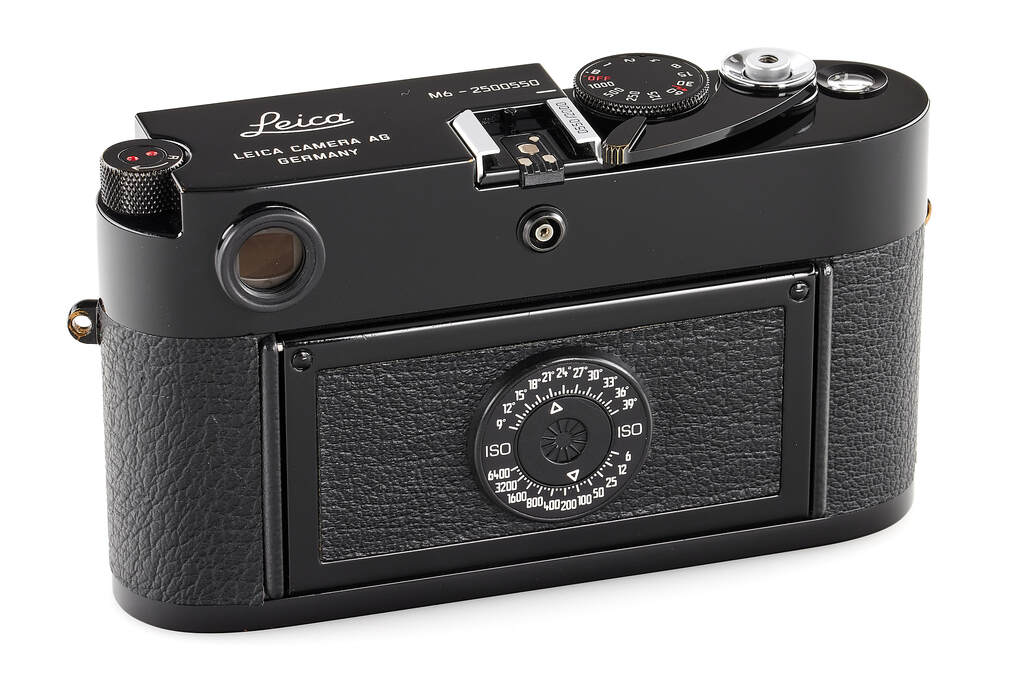 Leica M6 TTL 0.72 black paint Millennium 10442