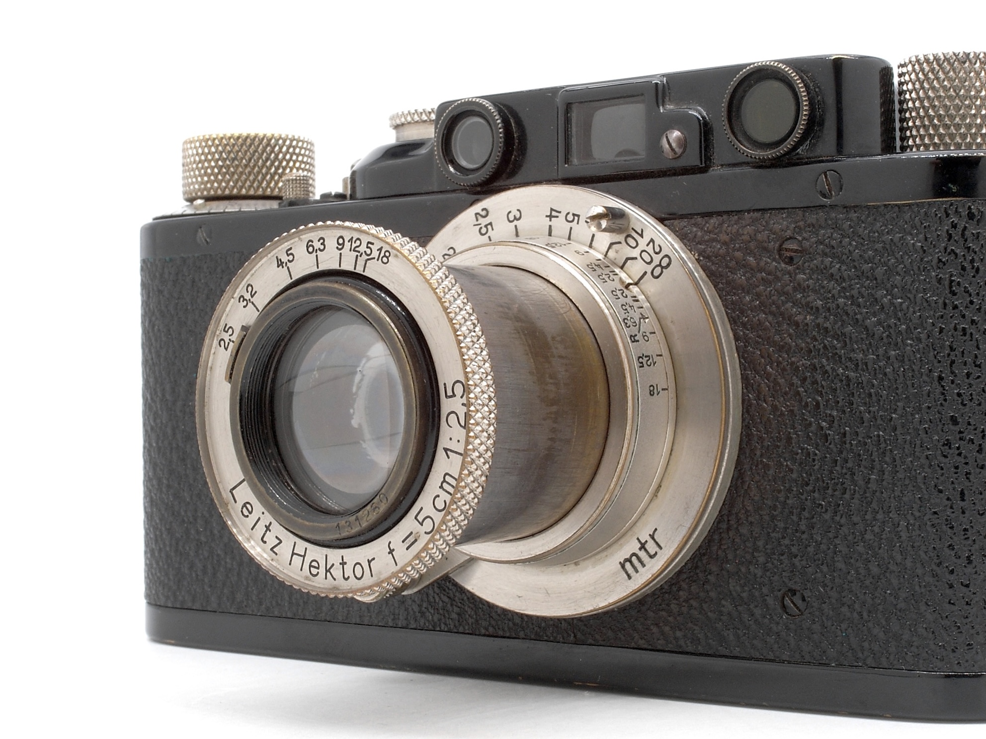 Leica II Black paint Set