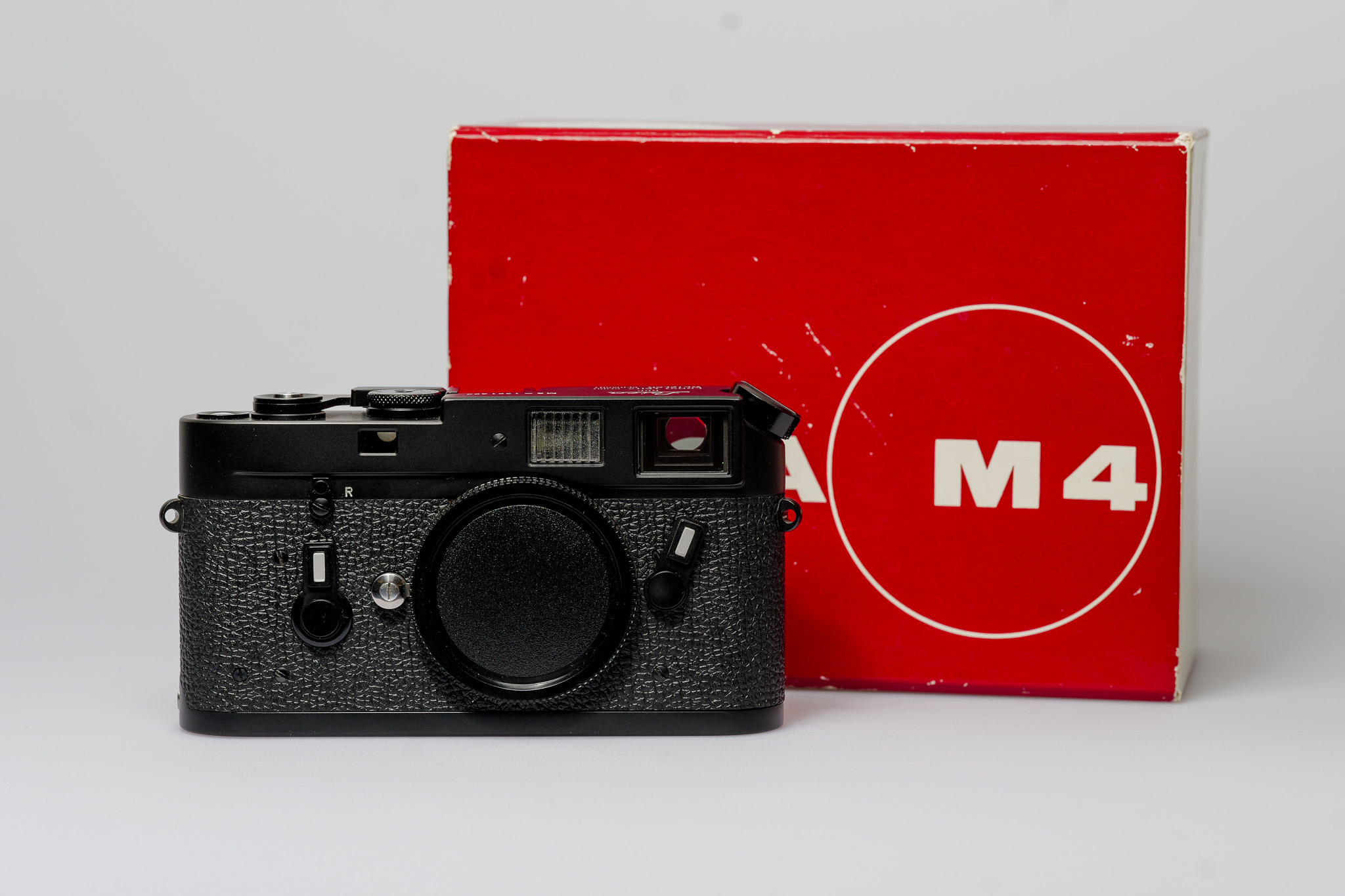 Leica M4 schwarz verchromt