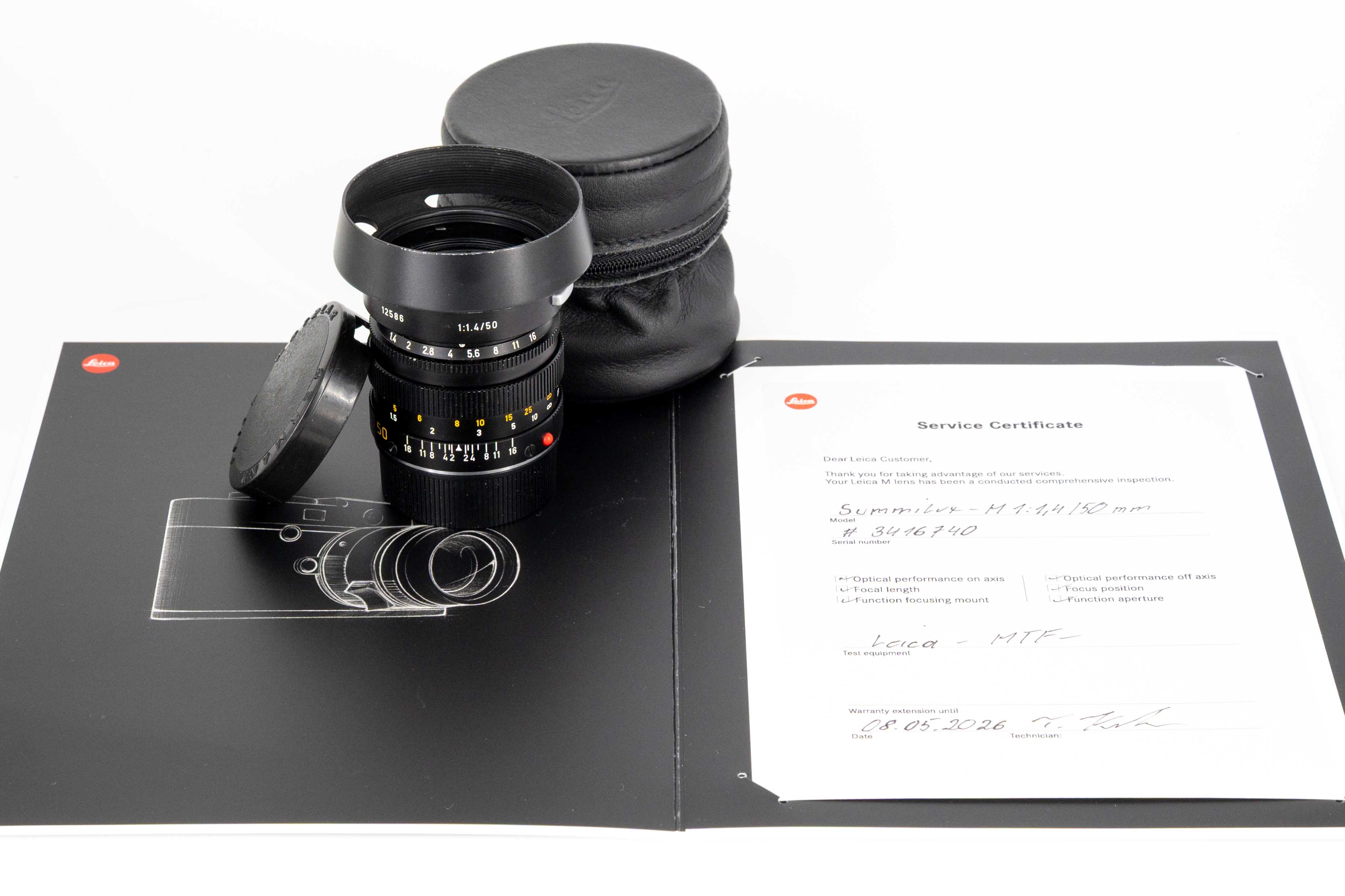 SUMMILUX-M 1:1.4/50 pre ASPH. - 6 BIT