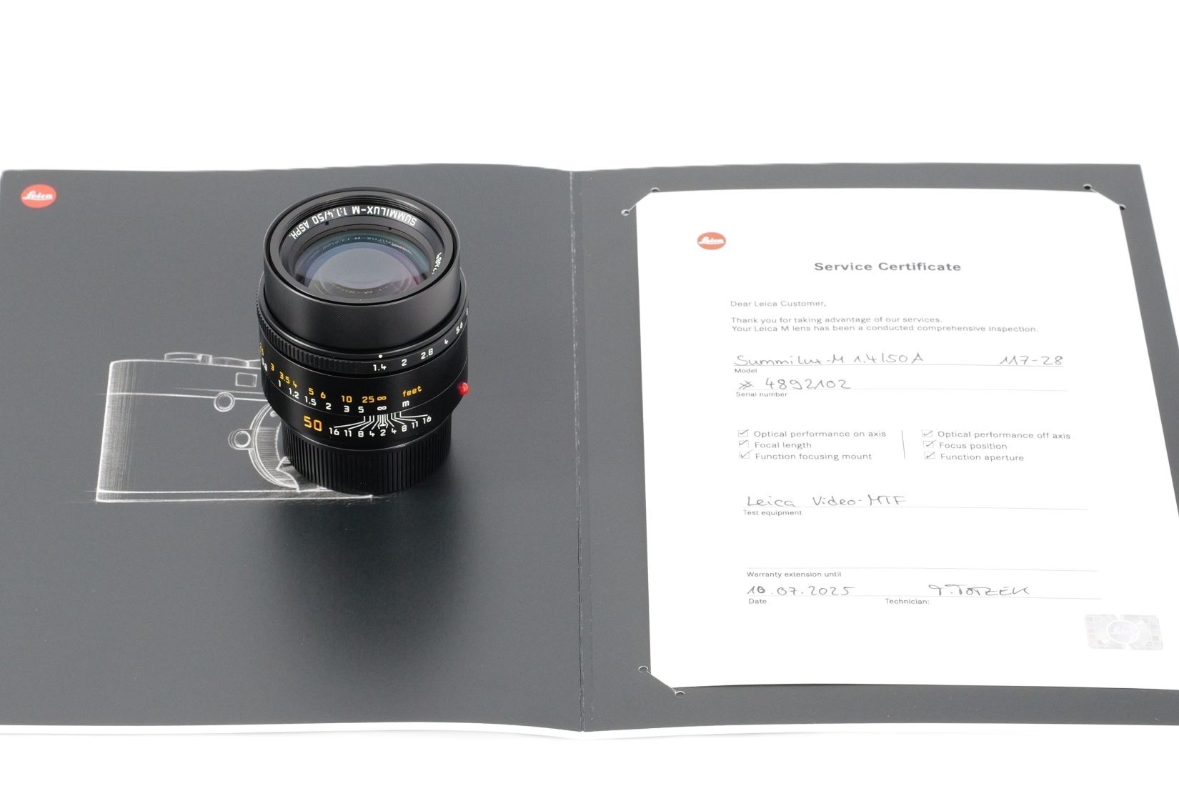 Summilux-M 1:1.4/50 ASPH., black anodised,11728