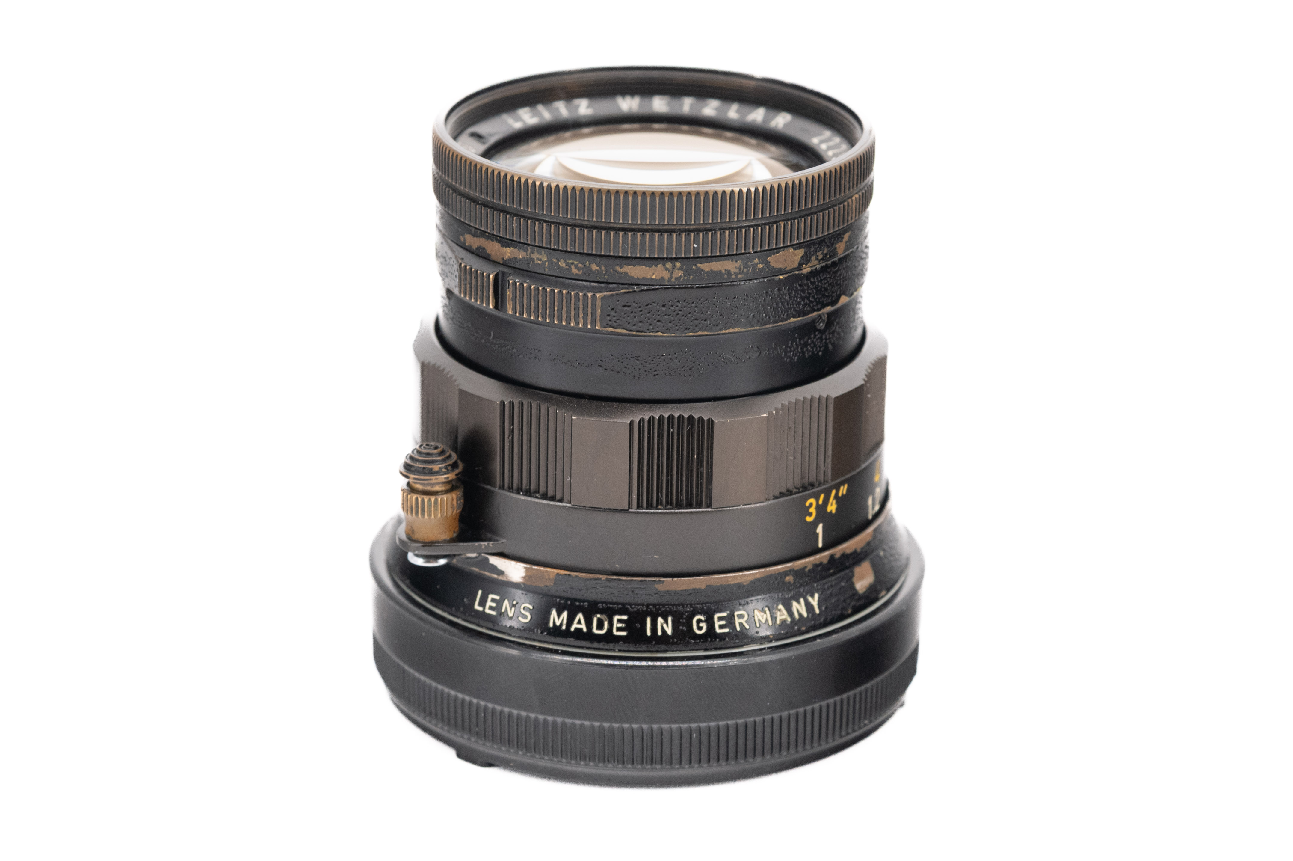 Leica Summicron-M 50mm f/2 Rigid Black Paint