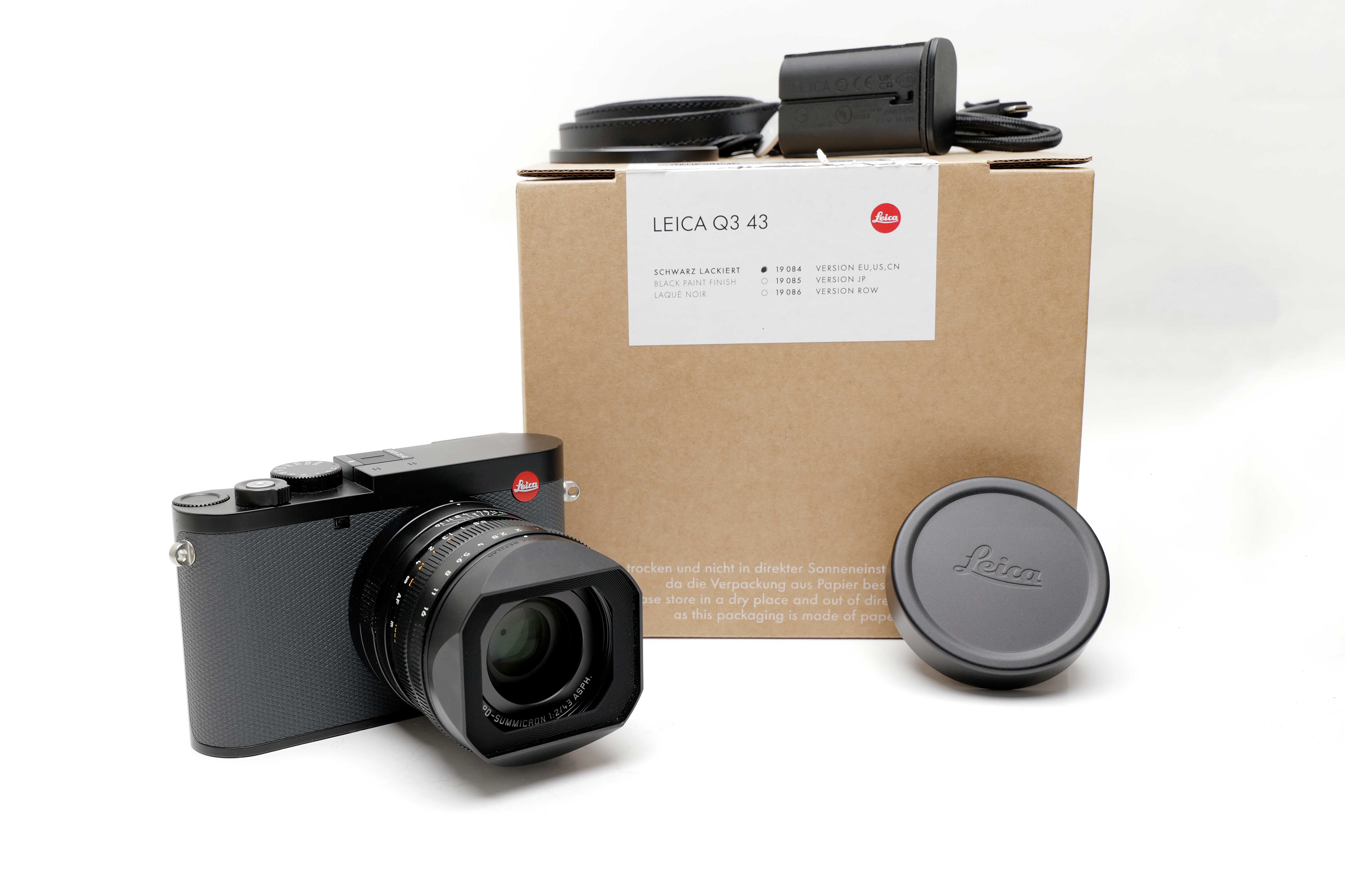 Leica Q3 43, black chrome (Version EU/US/CN) | Leica Camera Classic