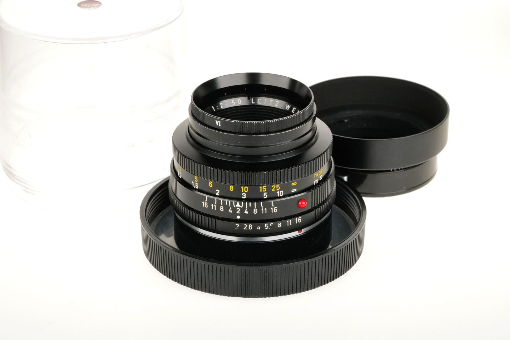 最安値に挑戦！ 美品 カビクモリ無し 1カム F2 50mm SUMMICRON-R Leica ...