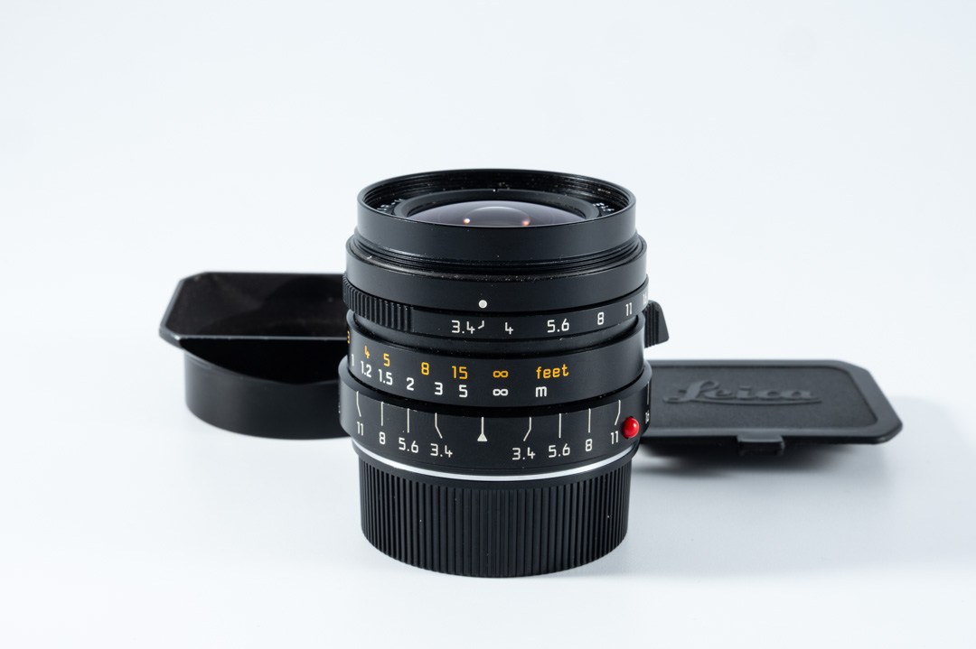 SUPER-ELMAR-M 3.4/21mm ASPH., schwarz (11145) +21mm finder