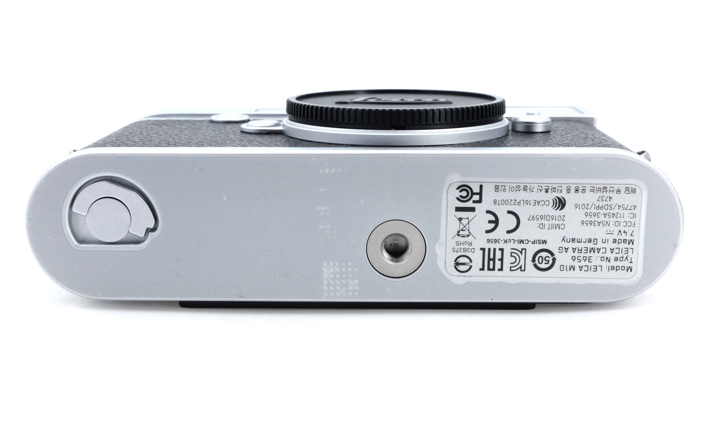 Leica M10, silver chrome-plated