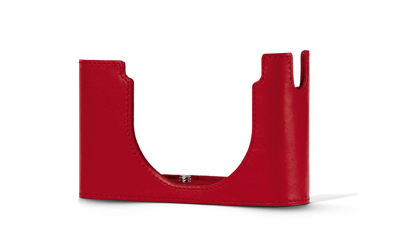 Protector D-Lux 7, leather, red