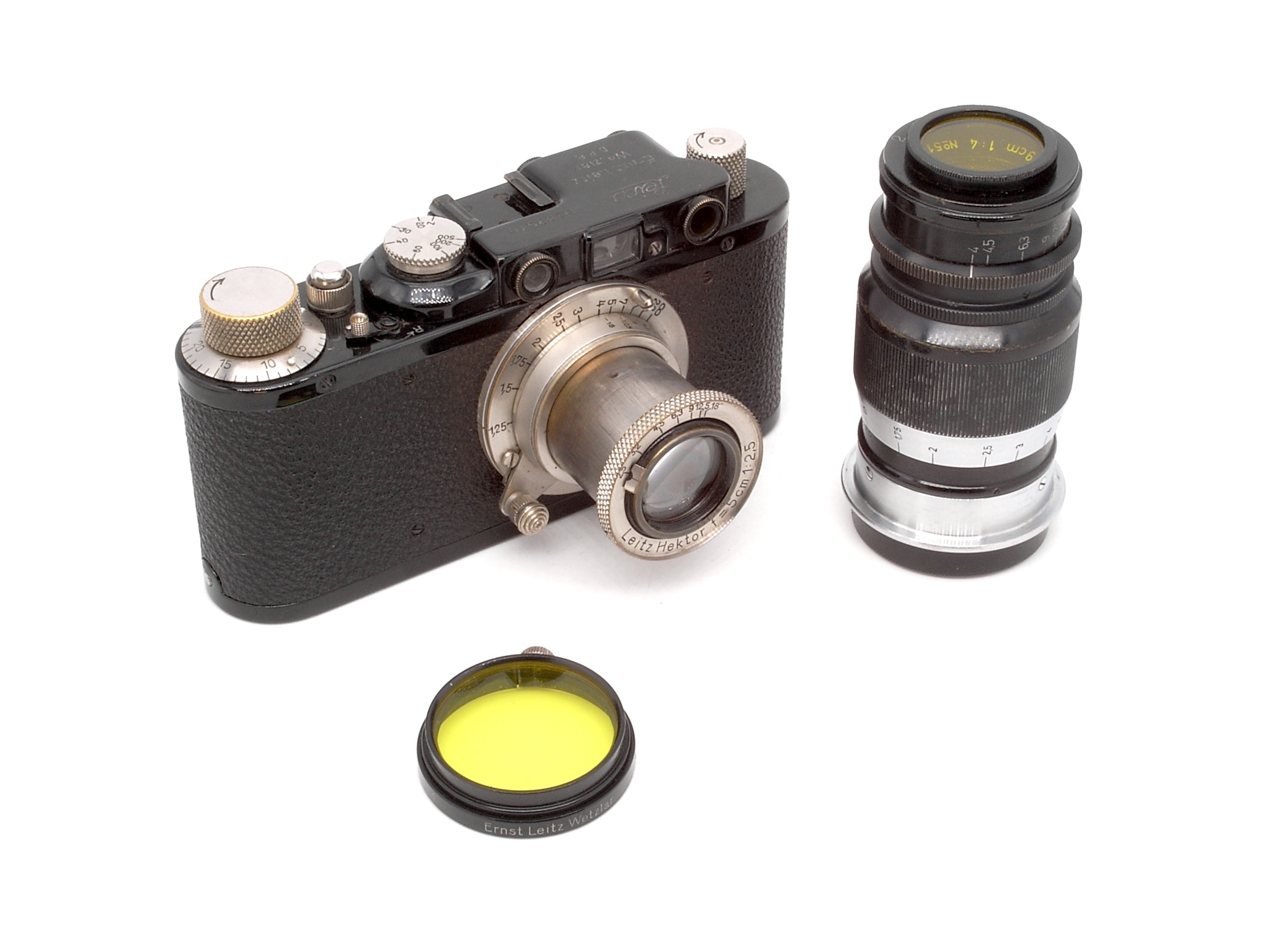 Leica II Black paint Set