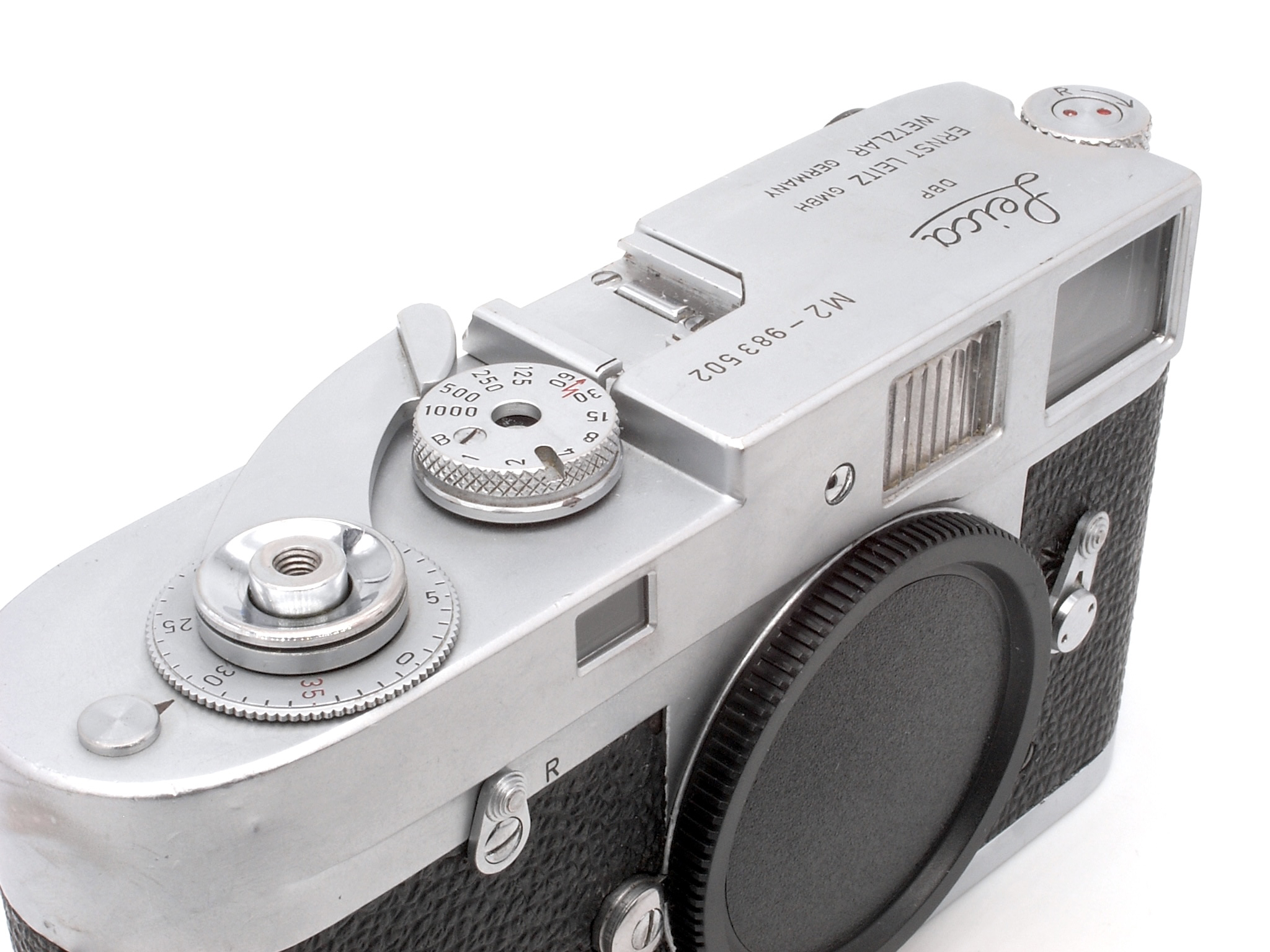 Leica M2 silbern verchromt