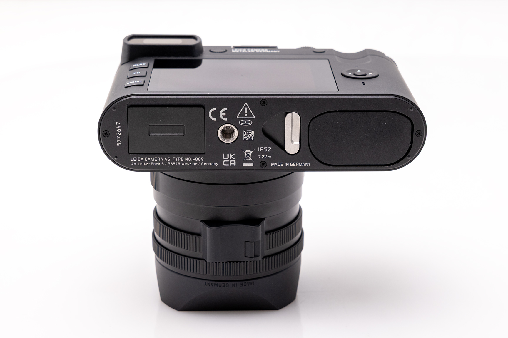 Leica Q2 Monochrom, schwarz, Vers. EU/US/JP - 19055