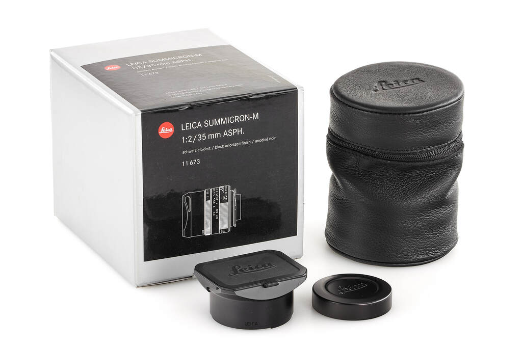 Leica Summicron-M 11673 2/35mm Asph. black 6-bit - like new with full guarantee Leica Summicron-M 11673 2/35mm Asph. black 6-bit - like new with full guarantee