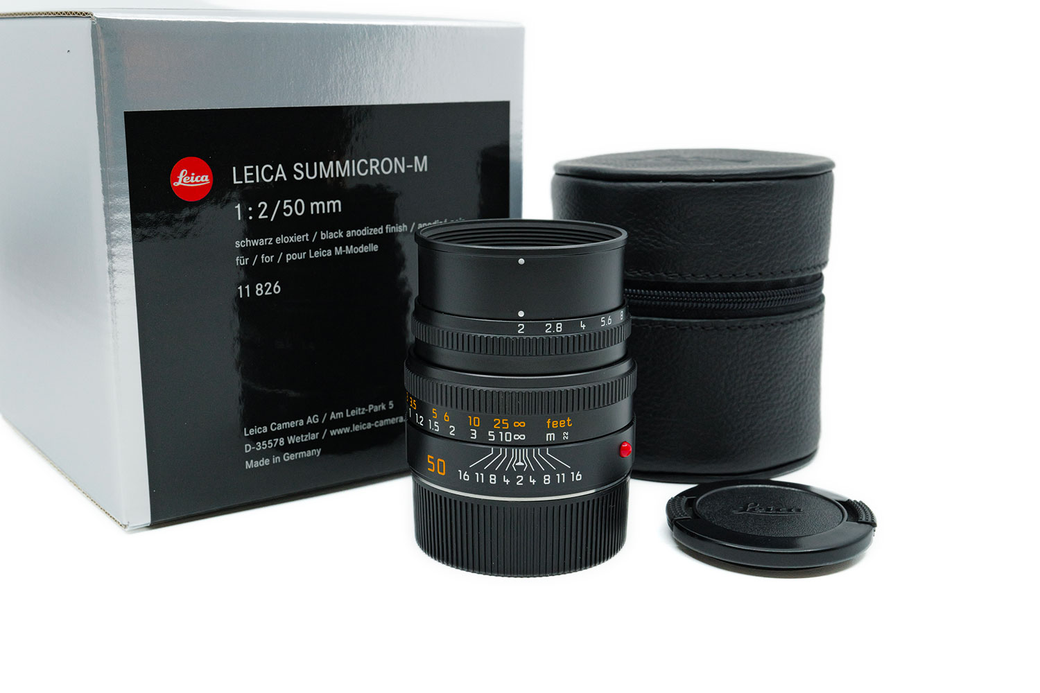 Leica SUMMICRON-M 2/50 black (11826)