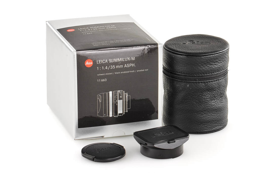 Leica Summilux-M 11663 1,4/35mm Asph. black II 6-bit Leica Summilux-M 11663 1,4/35mm Asph. black II 6-bit