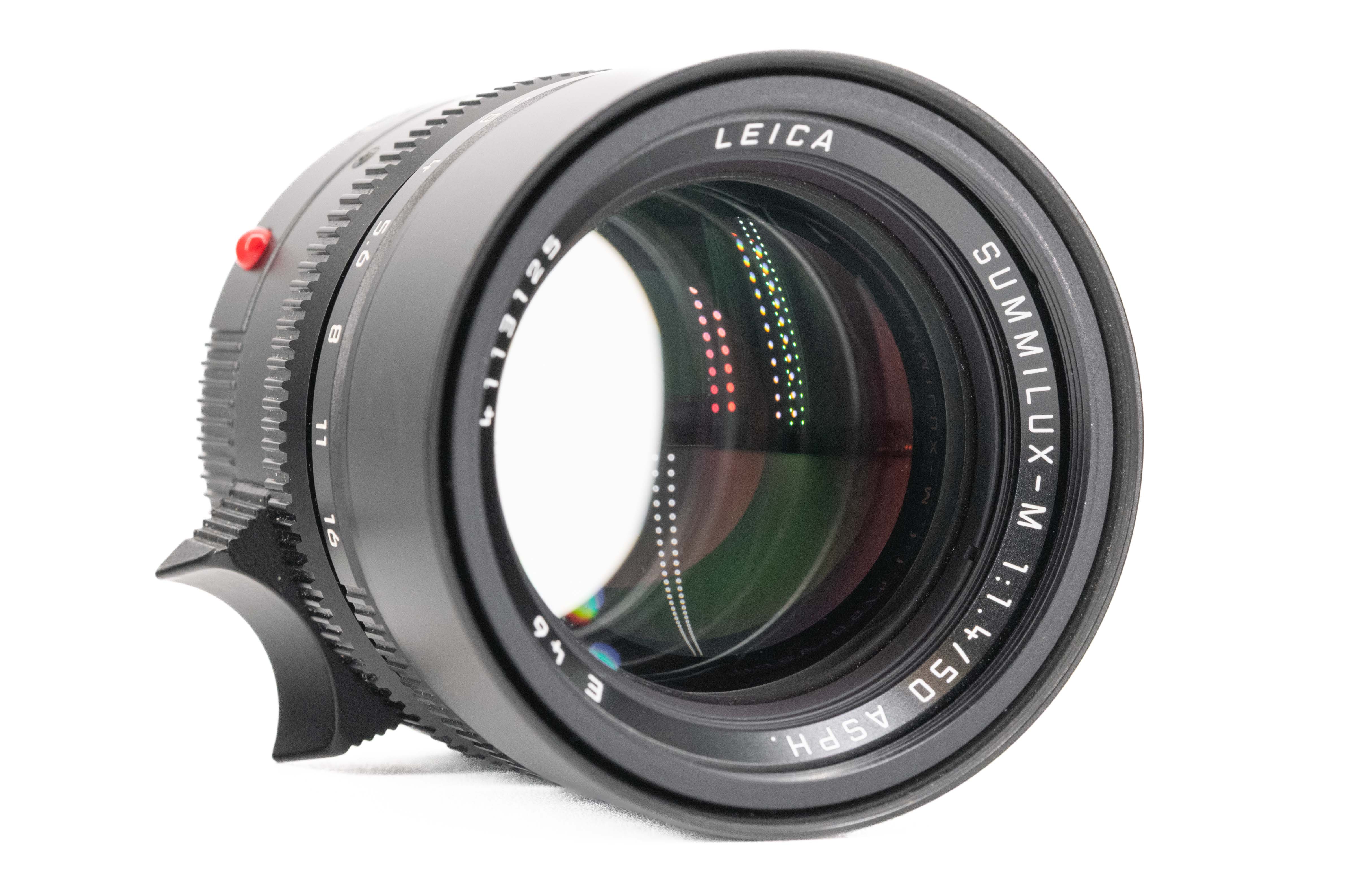 Leica Summilux-M 50mm f/1.4 ASPH Black Anodised 11891