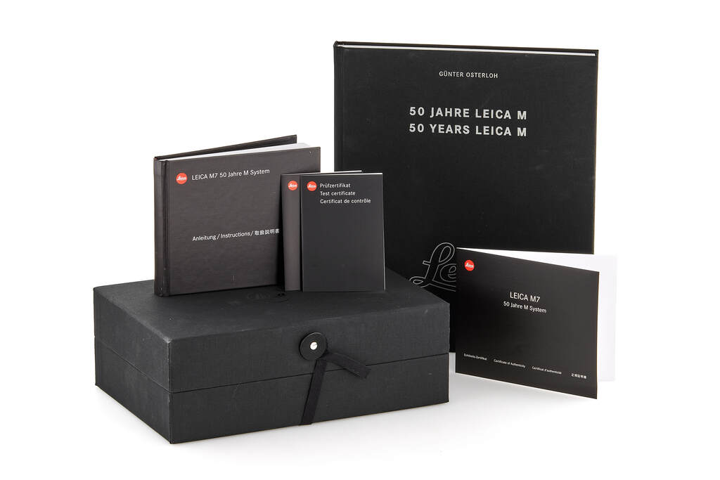 Leica M7 10570 "50 Years of Leica M System" Titan set