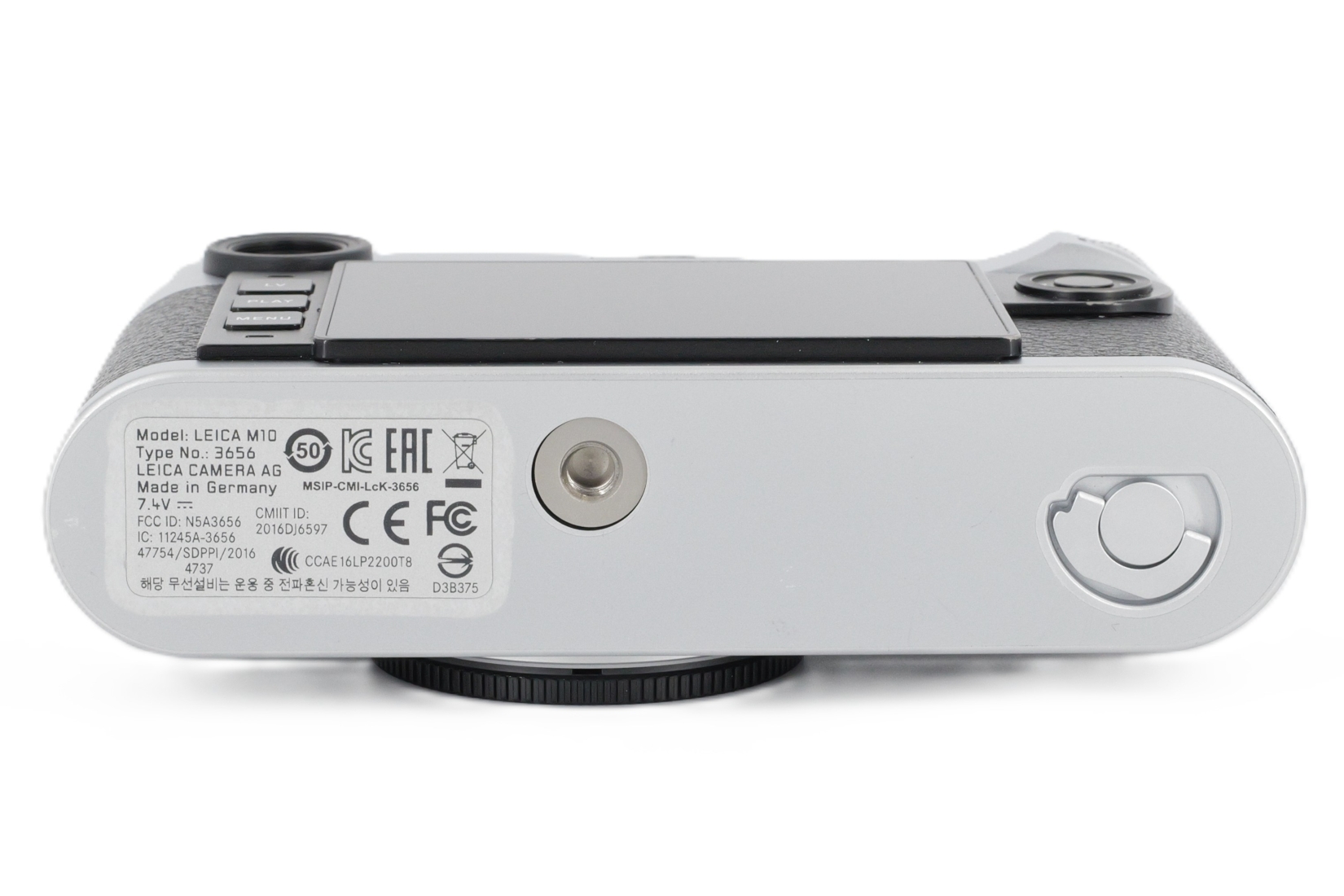 Leica M10, silver chrome, 20001