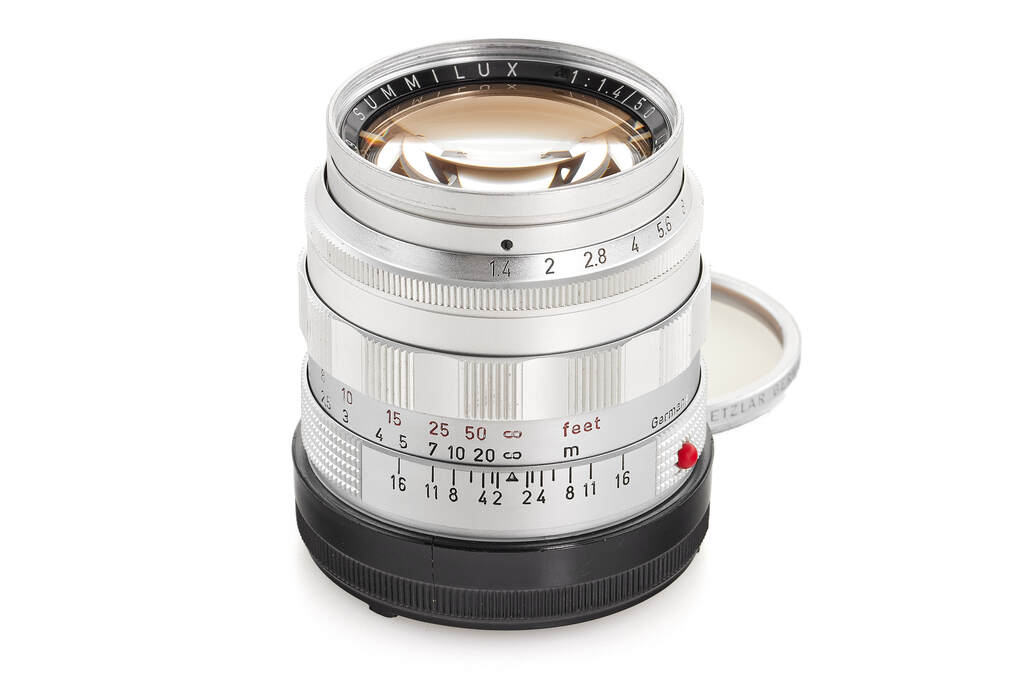 Leica Summilux 11014 "reverse scallop" 1,4/50mm chrome