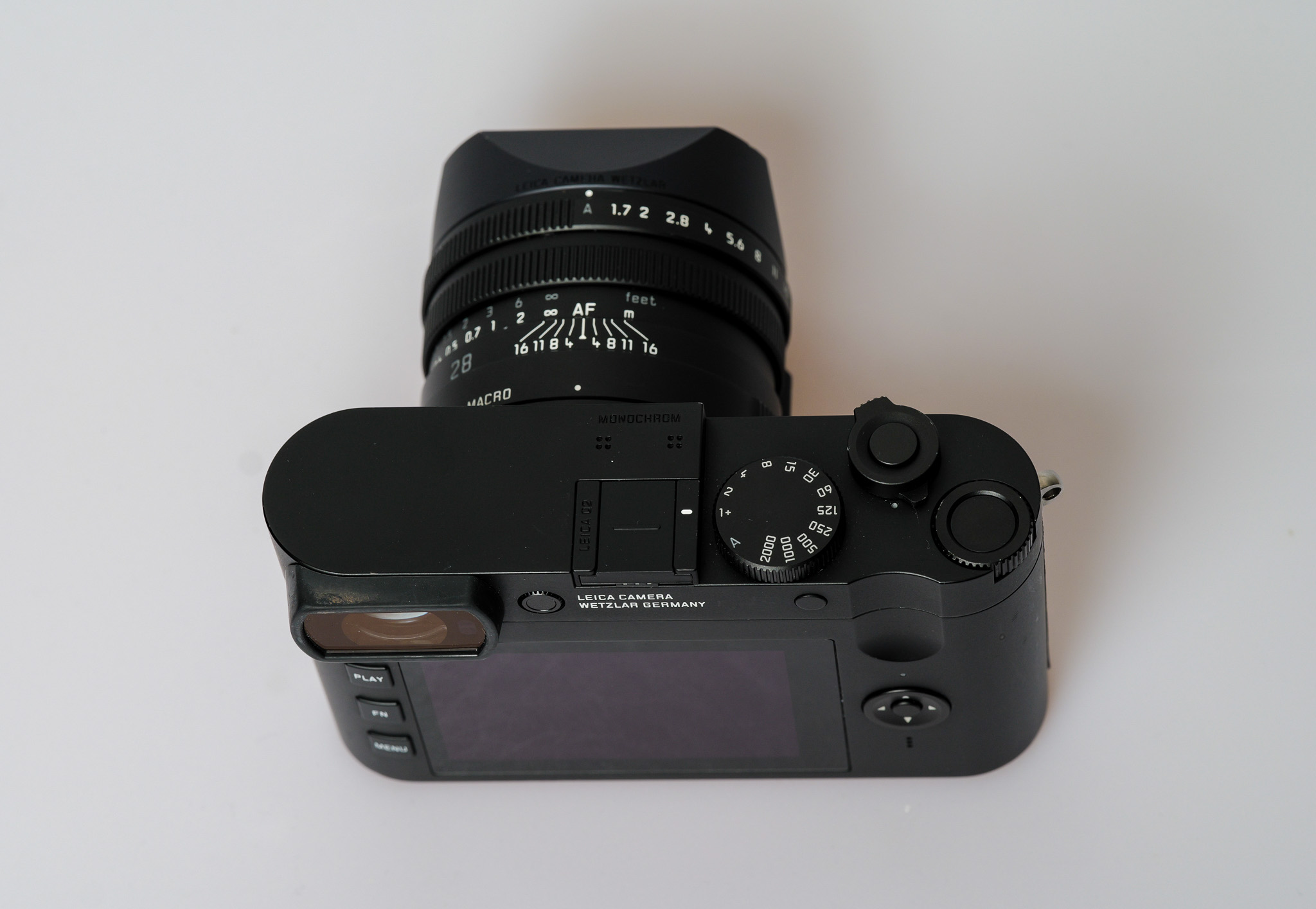 Q2 Monochrom, schwarz, Vers. EU/US/JP