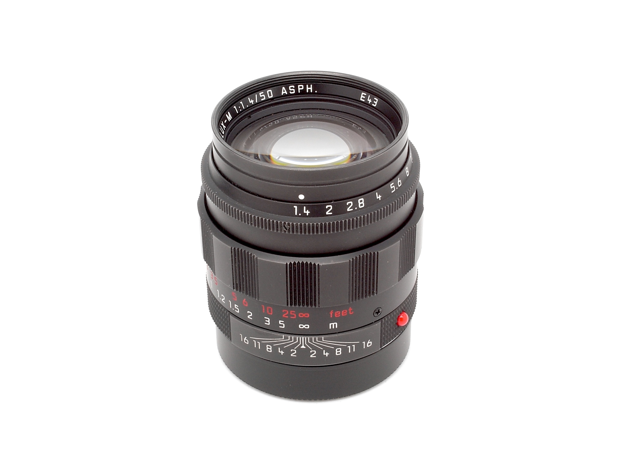 Leica Summilux-M 1,4/50mm ASPH. 6Bit schwarz verchromt