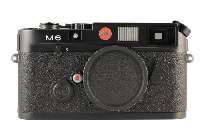 LEICA M6 , black chrome finish "Big M6" 10404