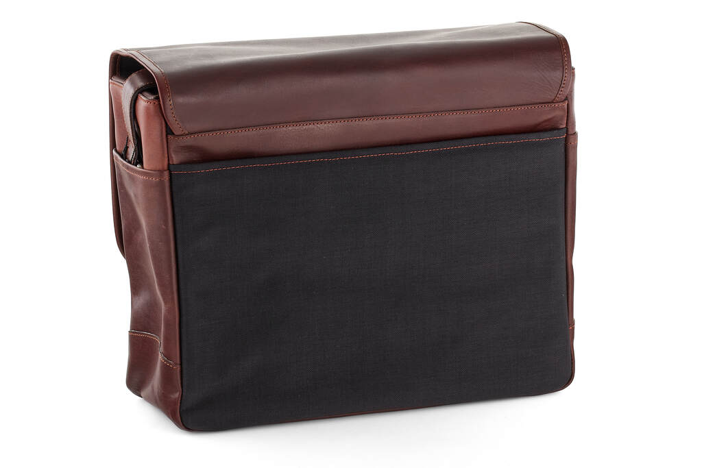 Oberwerth "Porto" Cordura schwarz/ Leder dunkelbraun