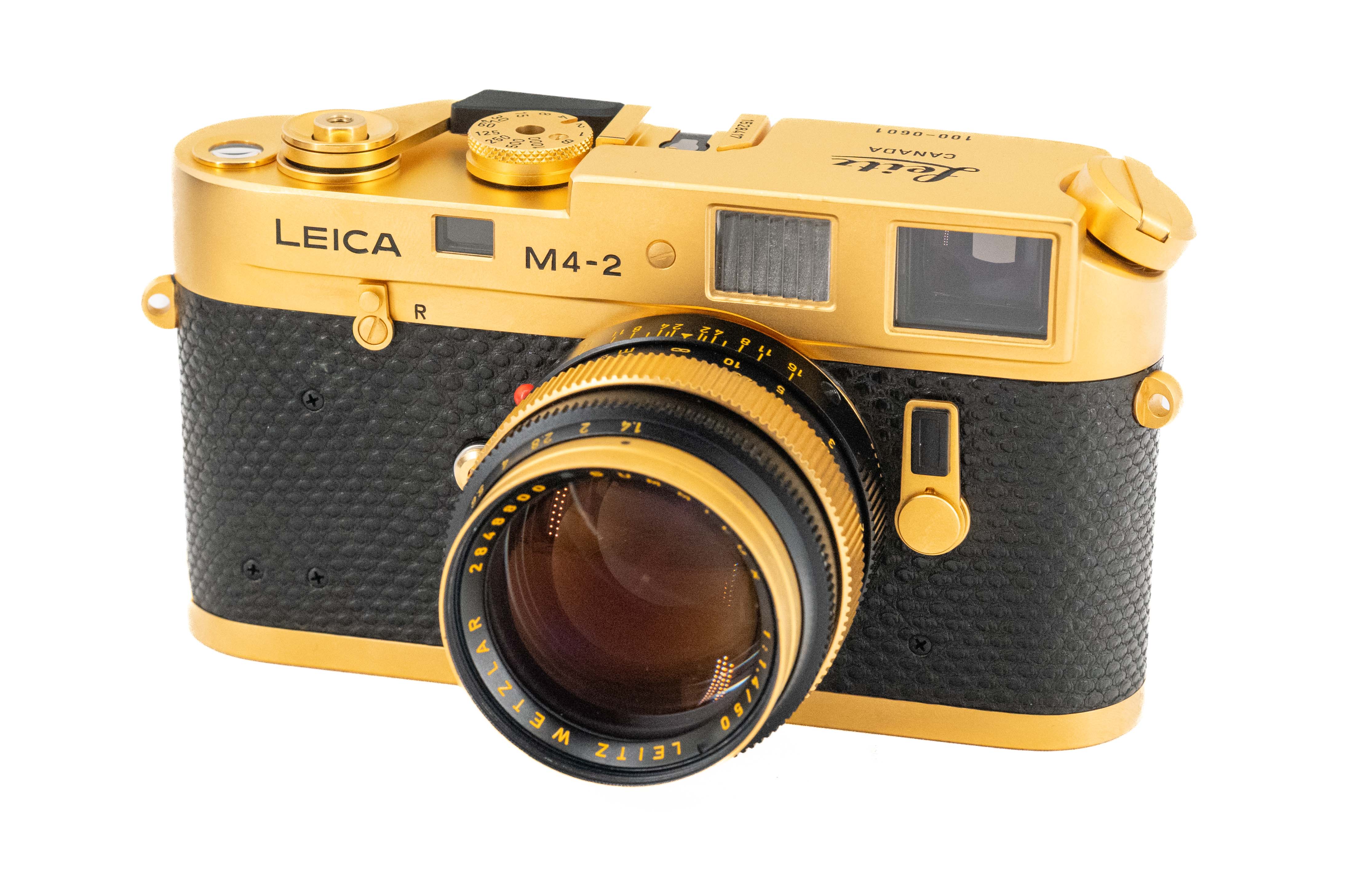 Leica M4-2 Gold Oskar Barnack Set 10420