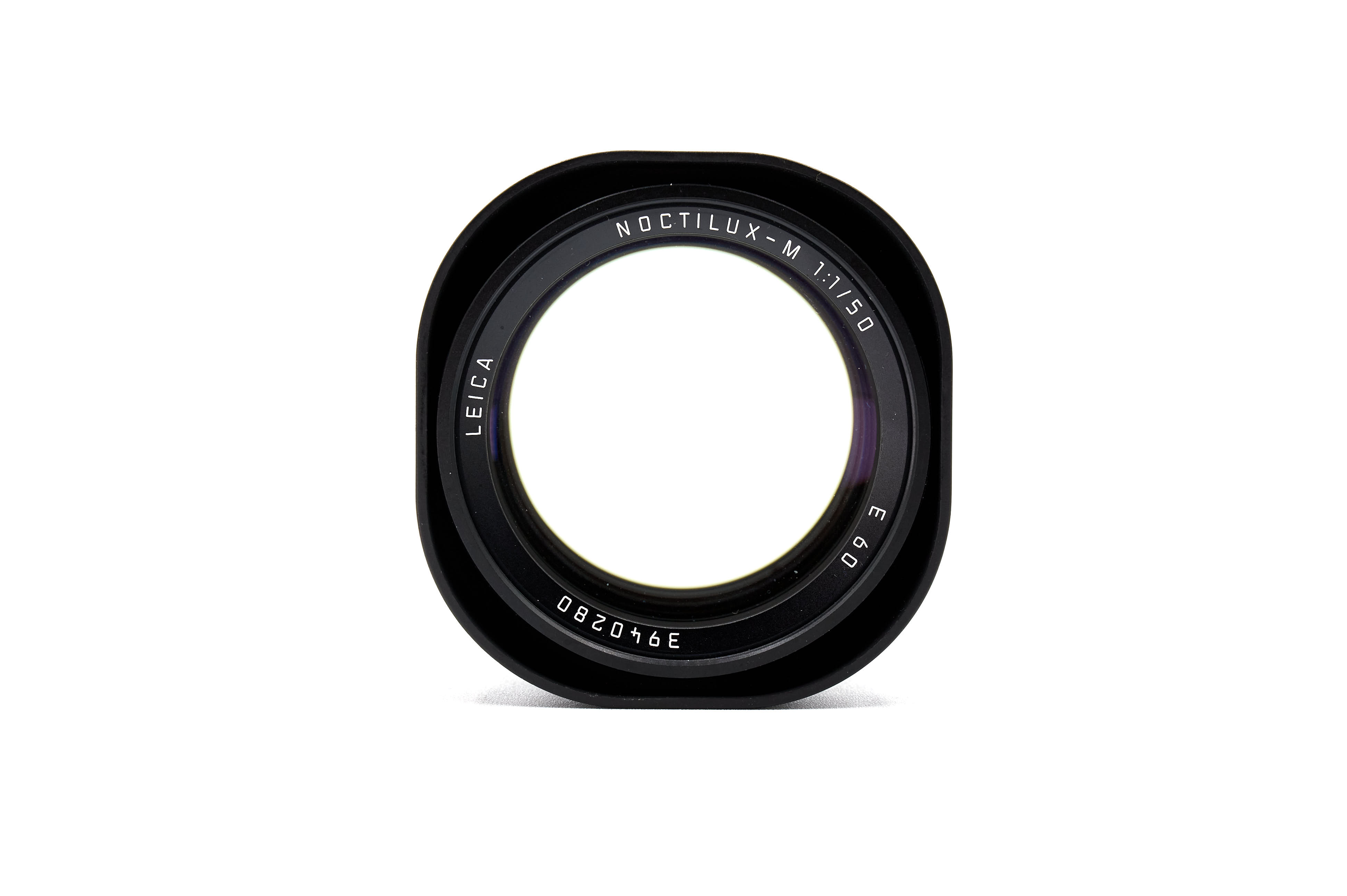 Leica Noctilux-M 50mm f/1 E60 with lens hood 11822